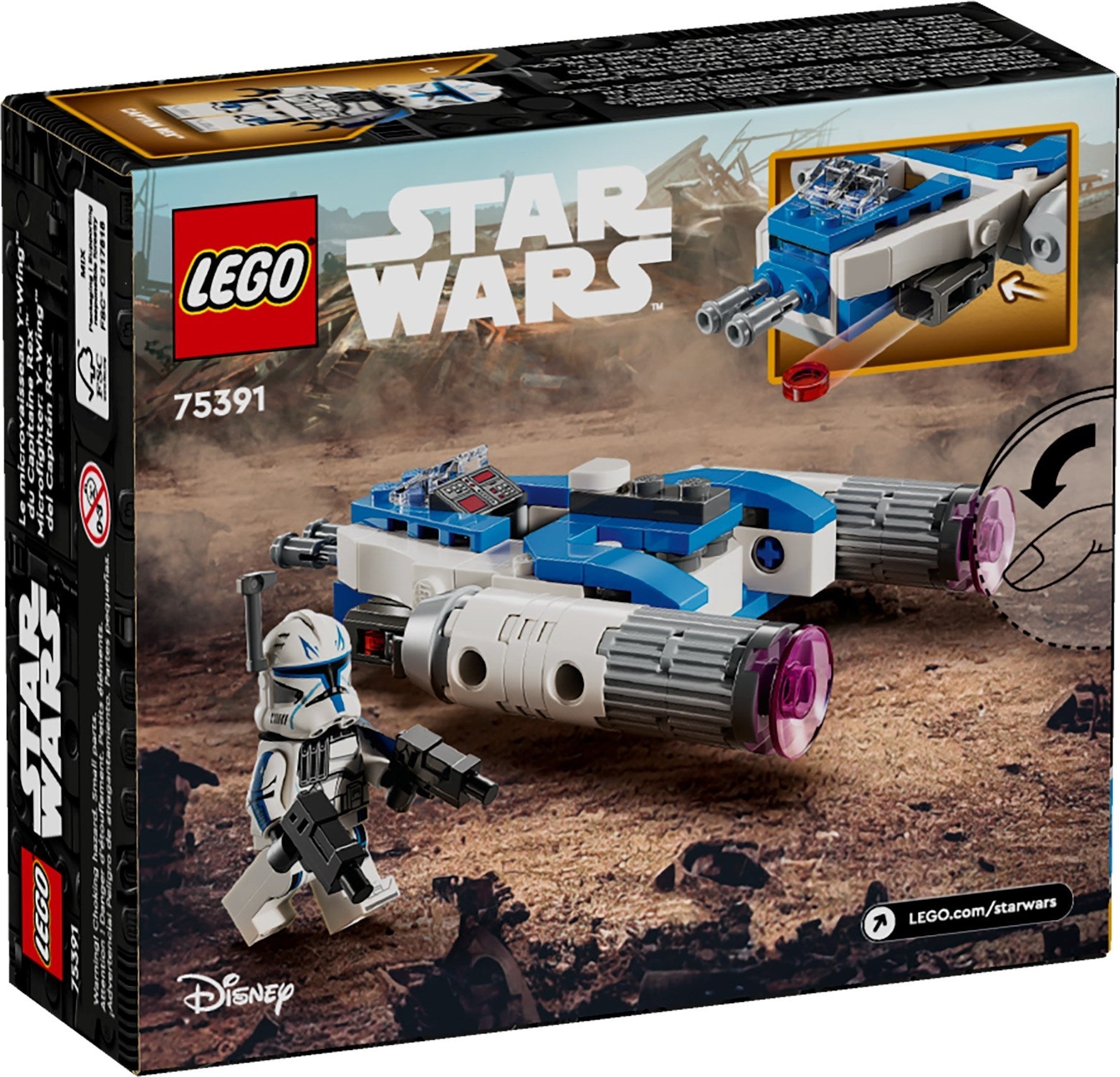 Captain Rex Y-wing Microfighter 75391 | Star Wars | LEGO – image 5