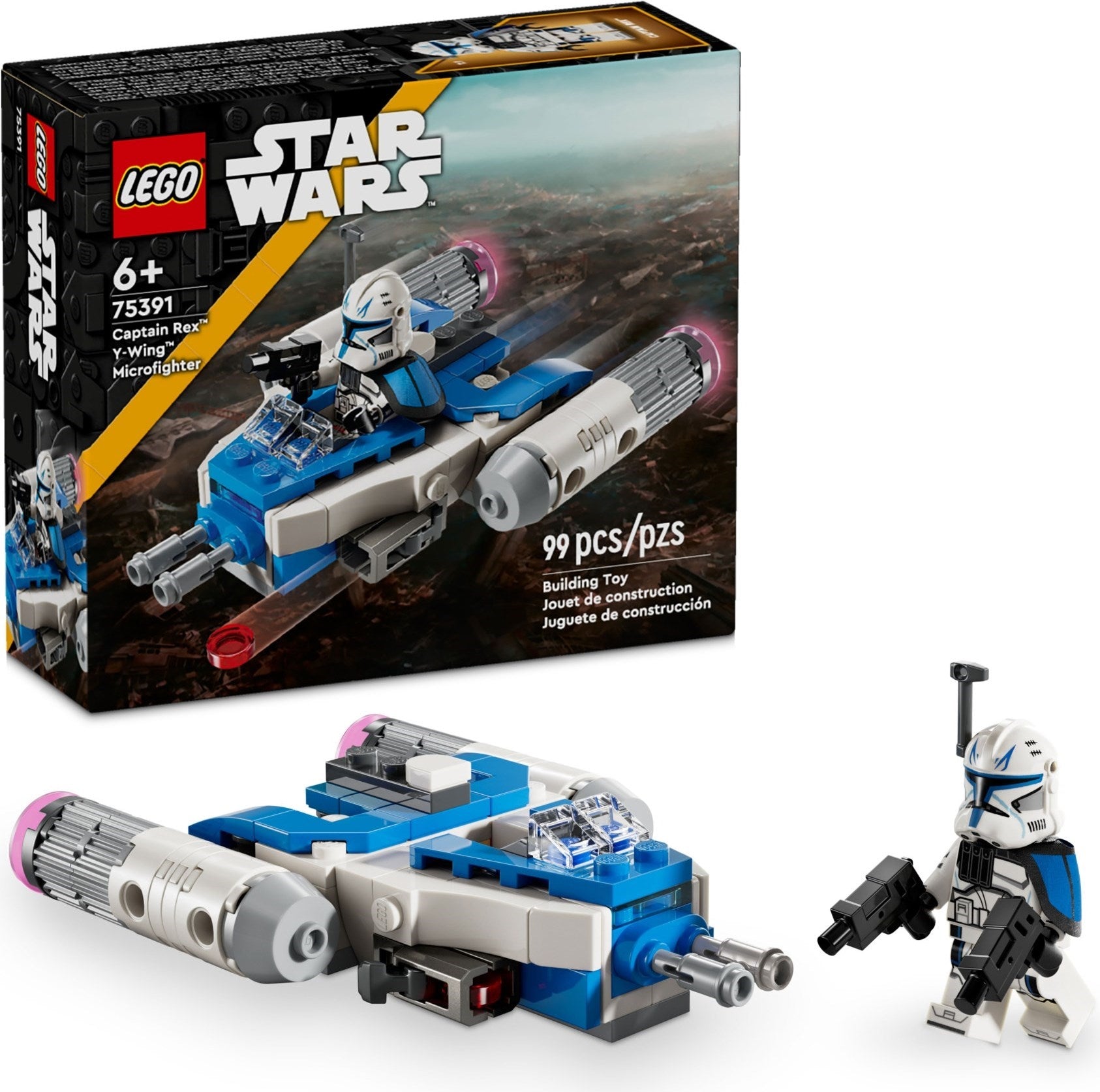 Captain Rex Y-wing Microfighter 75391 | Star Wars | LEGO – image 6