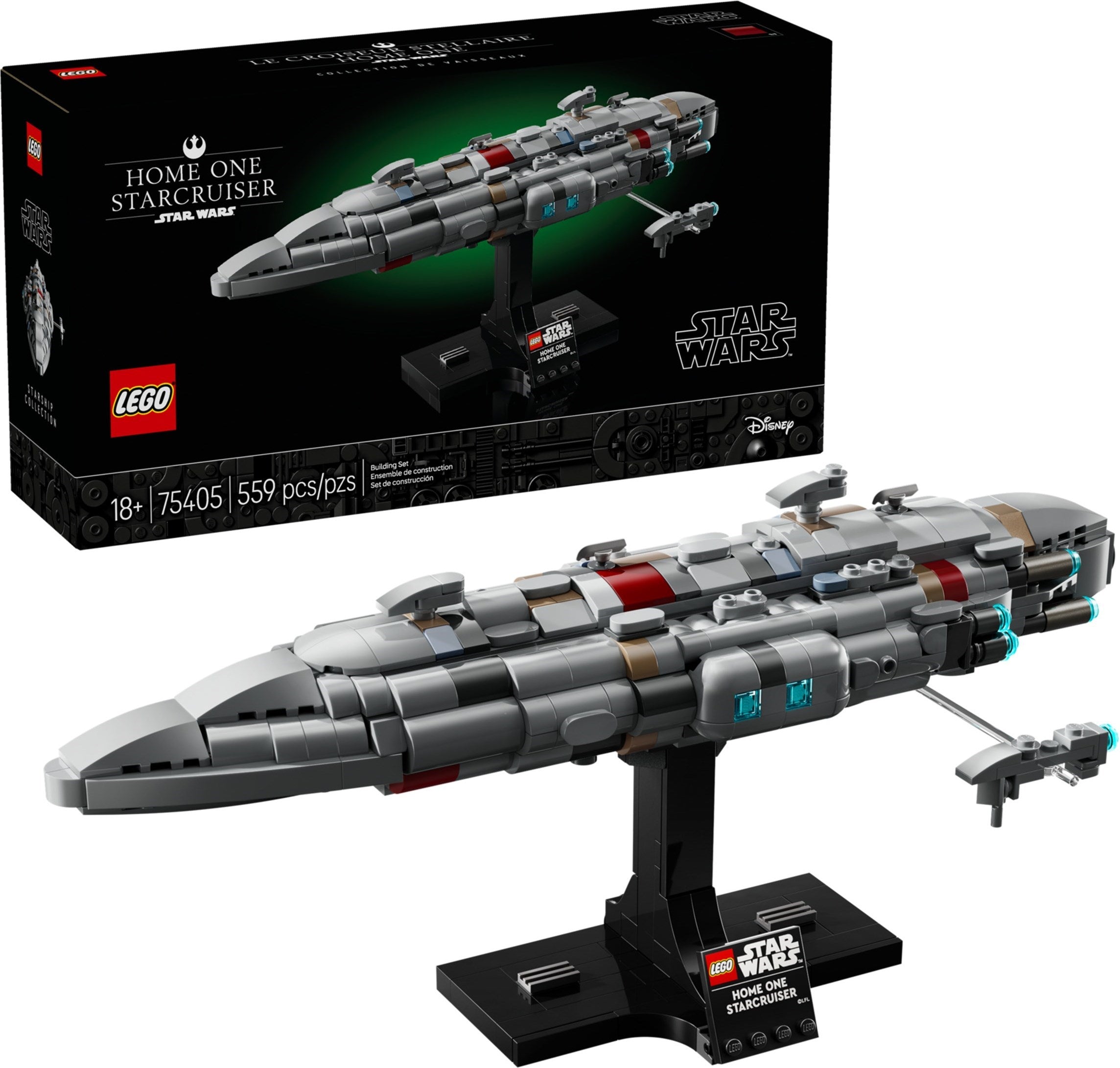 Home One Starcruiser 75405 | Star Wars | LEGO – image 3