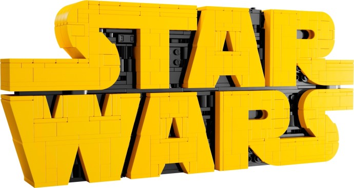 Brick-Built Star Wars Logo 75407 | Star Wars | LEGO