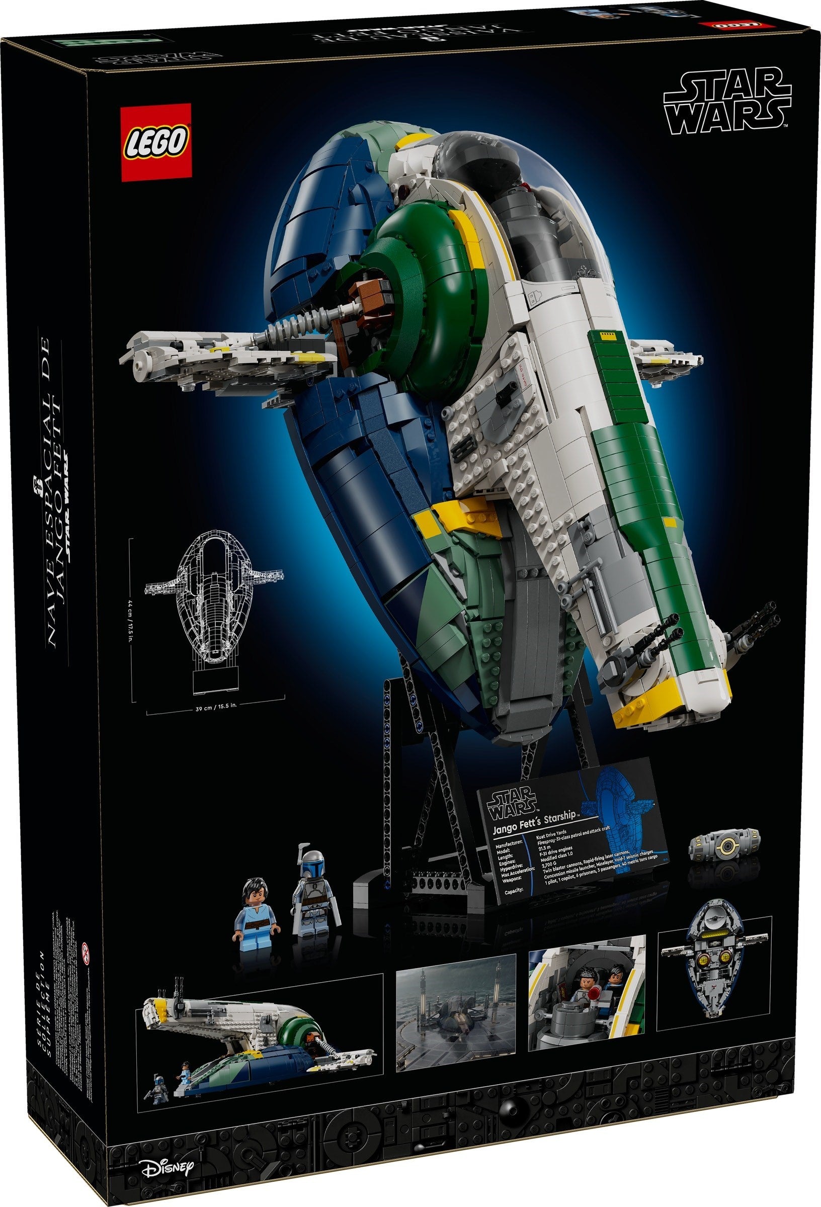 Jango Fett's Starship 75409 | Star Wars | LEGO – image 2