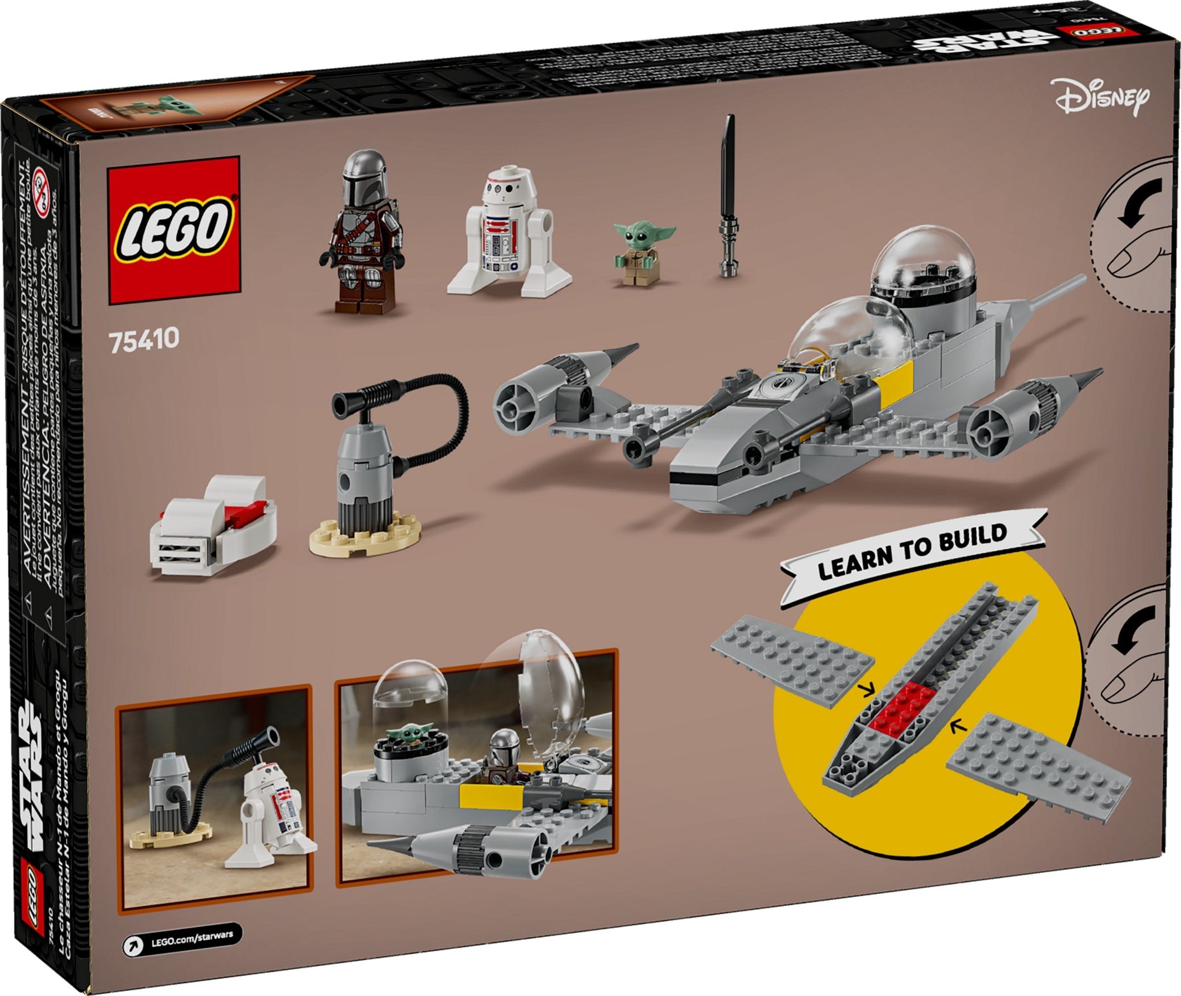Mando and Grogu's N-1 Starfighter 75410 | Star Wars | LEGO – image 2