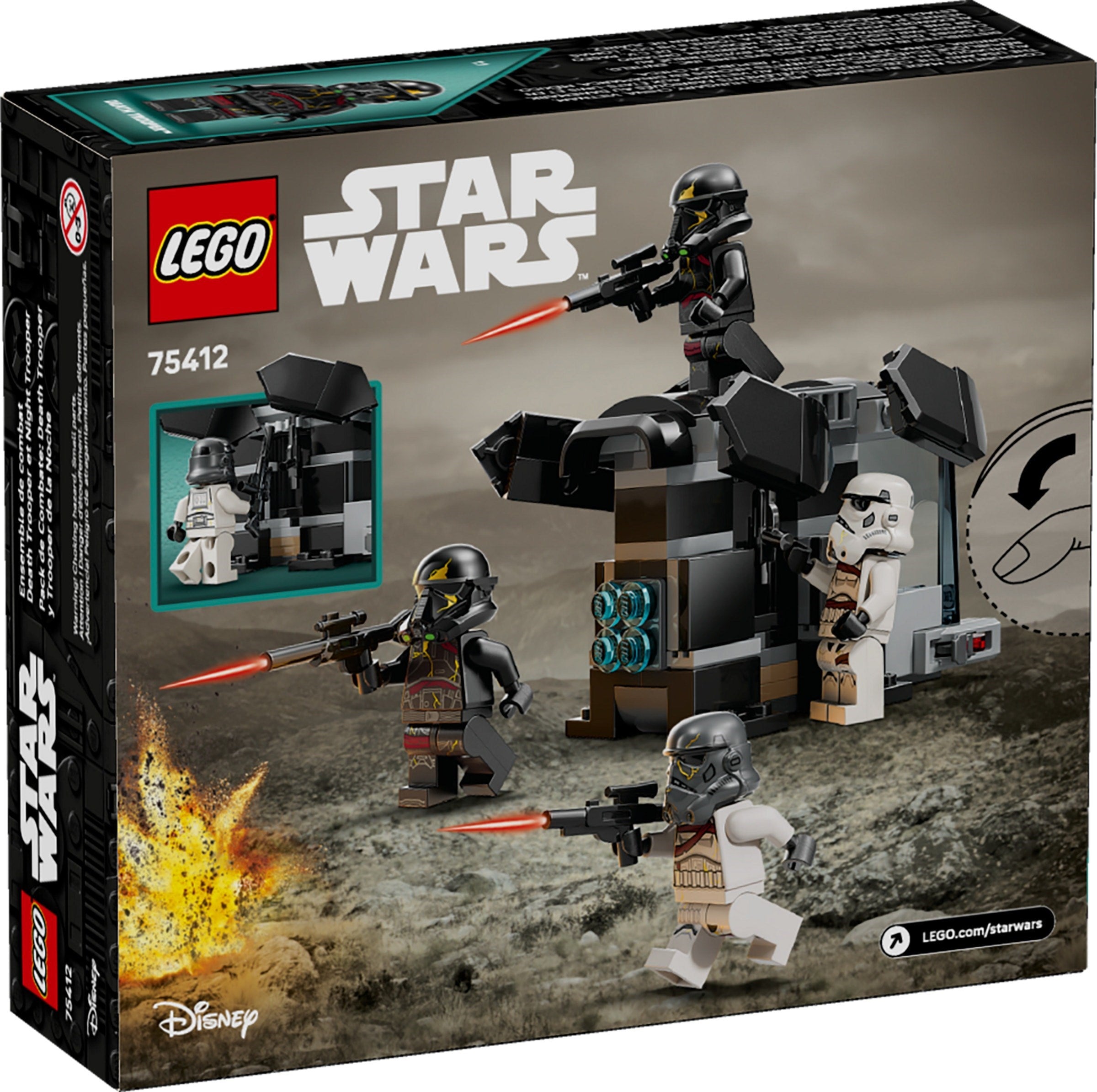 Death Trooper & Night Trooper Battle Pack 75412 | Star Wars New Release | LEGO