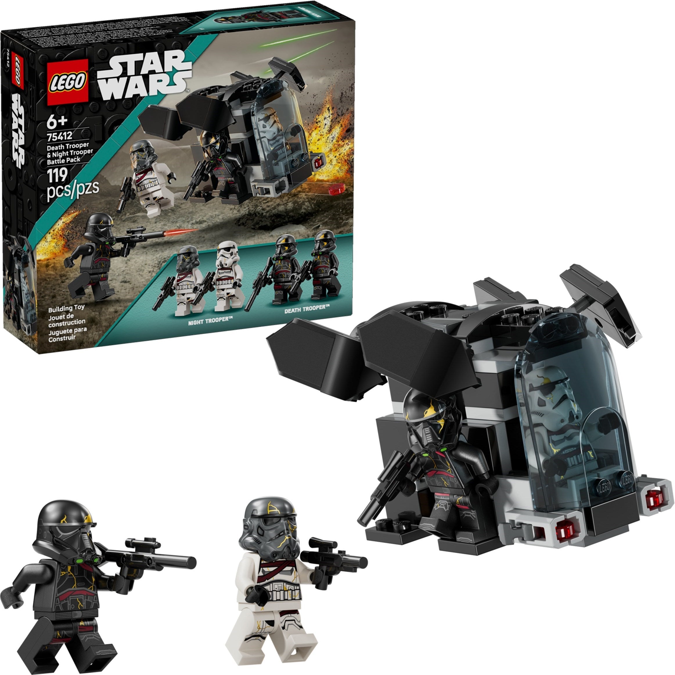 Death Trooper & Night Trooper Battle Pack 75412 | Star Wars New Release | LEGO