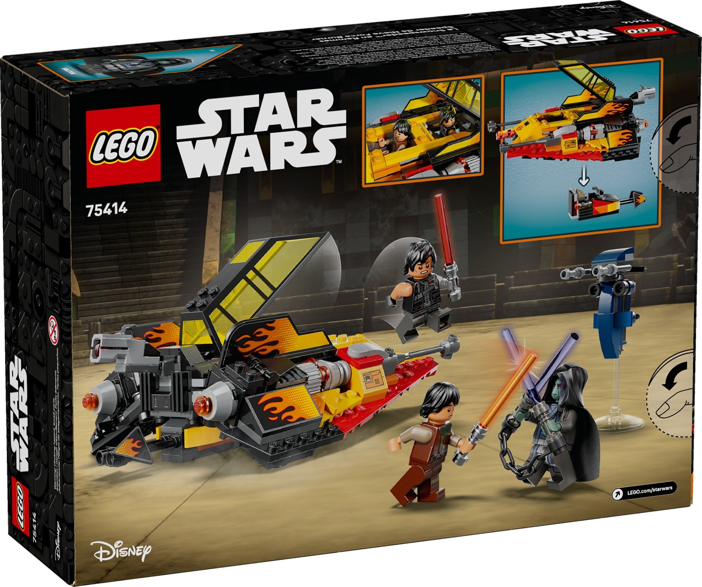 The Force Burner Snowspeeder 75414 | Star Wars | LEGO