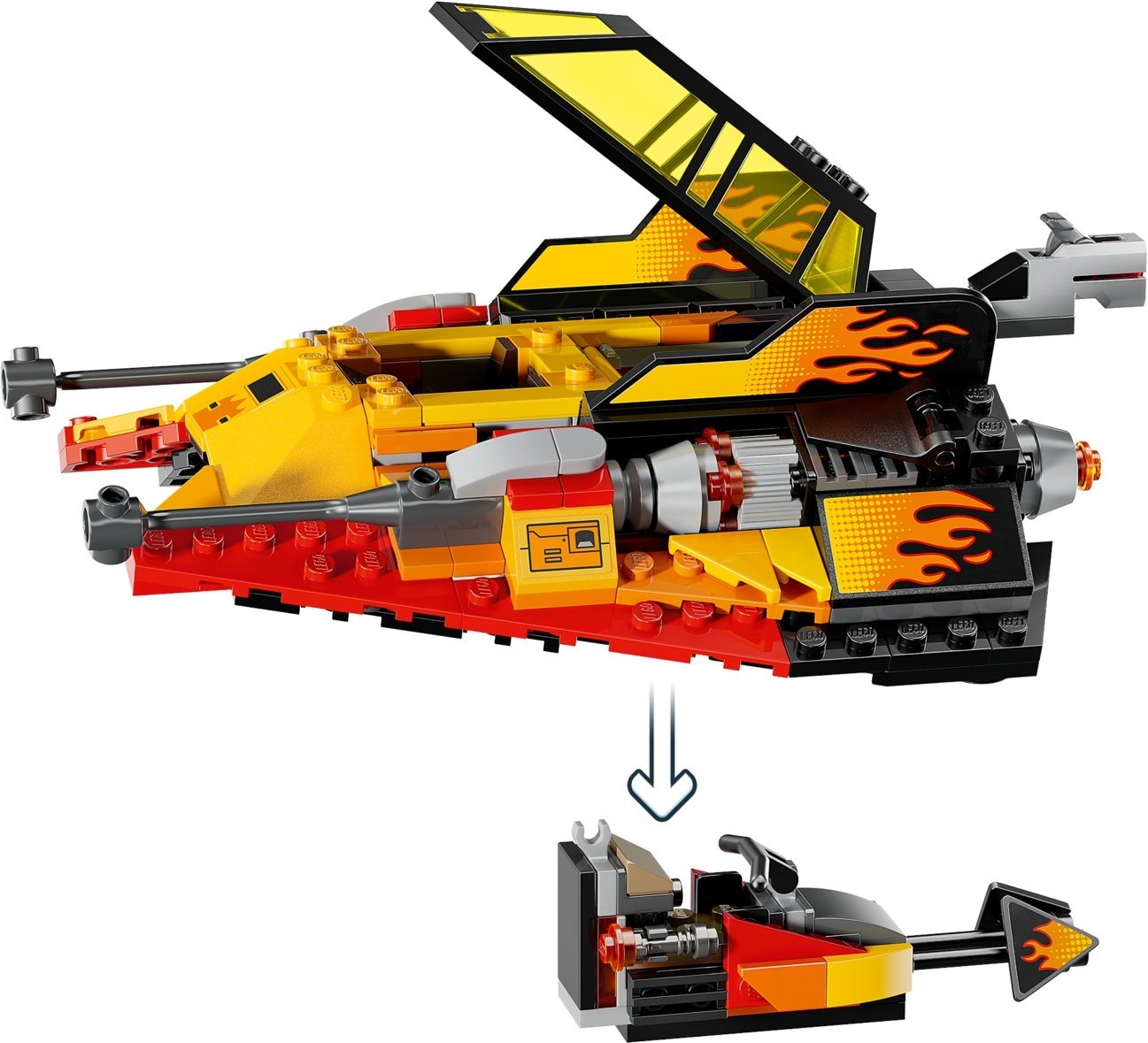 The Force Burner Snowspeeder 75414 | Star Wars | LEGO