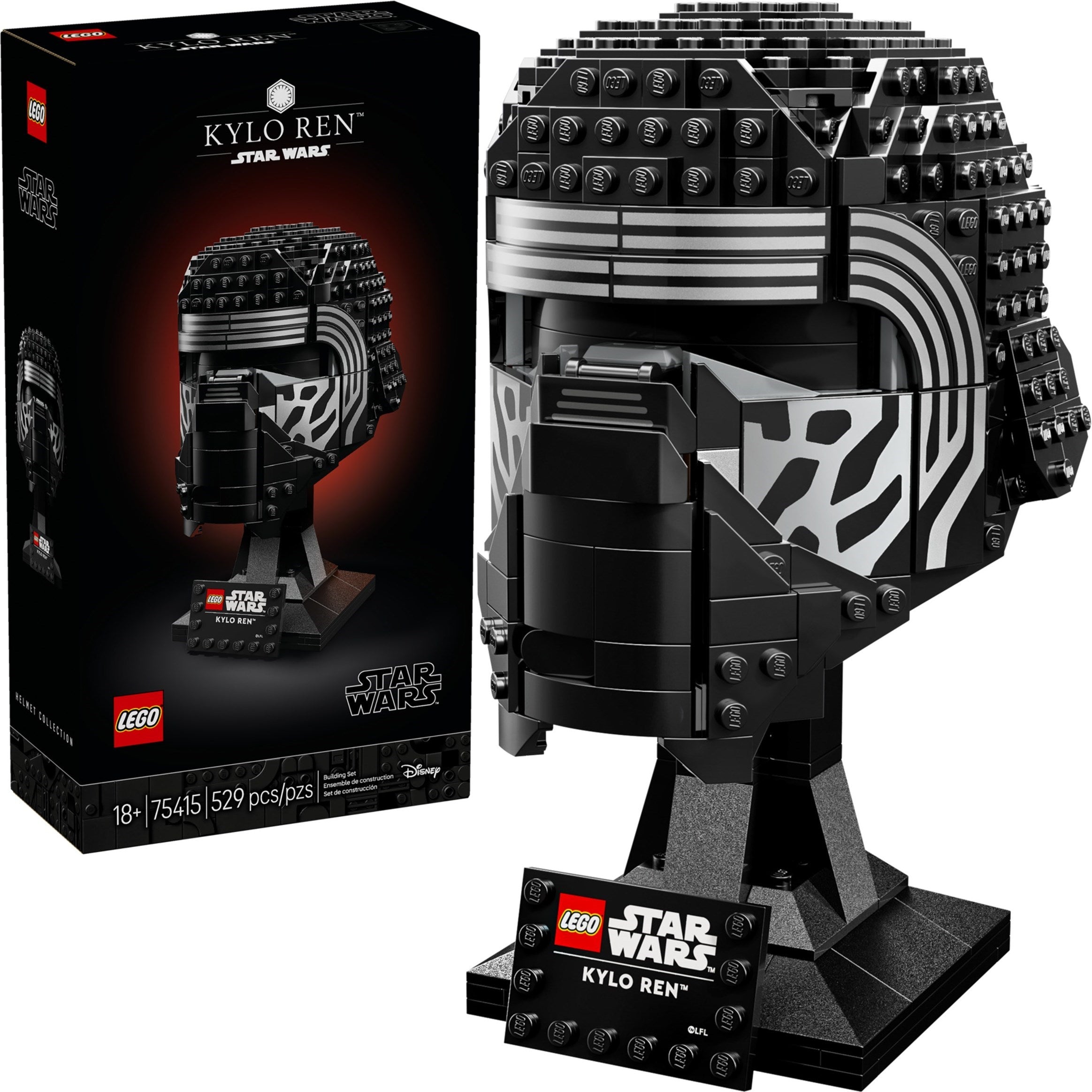 Kylo Ren Helmet 75415 | Star Wars | LEGO – image 3