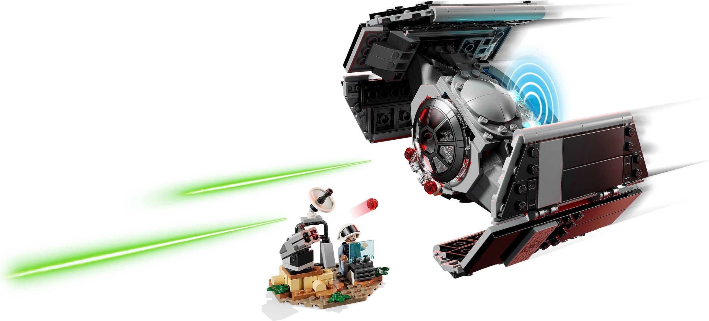 Darth Vader's TIE Fighter 75421 | Star Wars | LEGO (image 10)