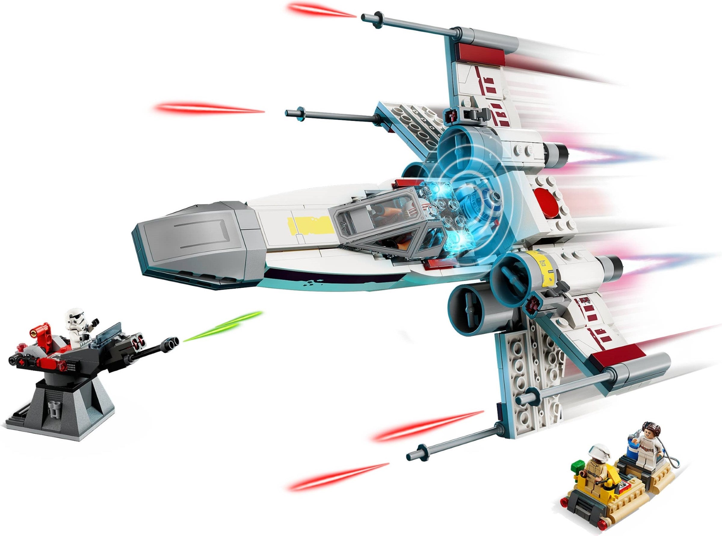 Luke's Red Five X-wing 75423 | Star Wars | LEGO (image 13)
