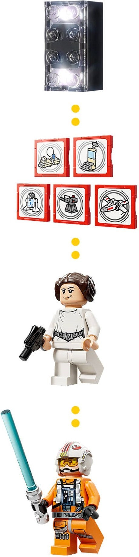 Luke's Red Five X-wing 75423 | Star Wars | LEGO (image 14)