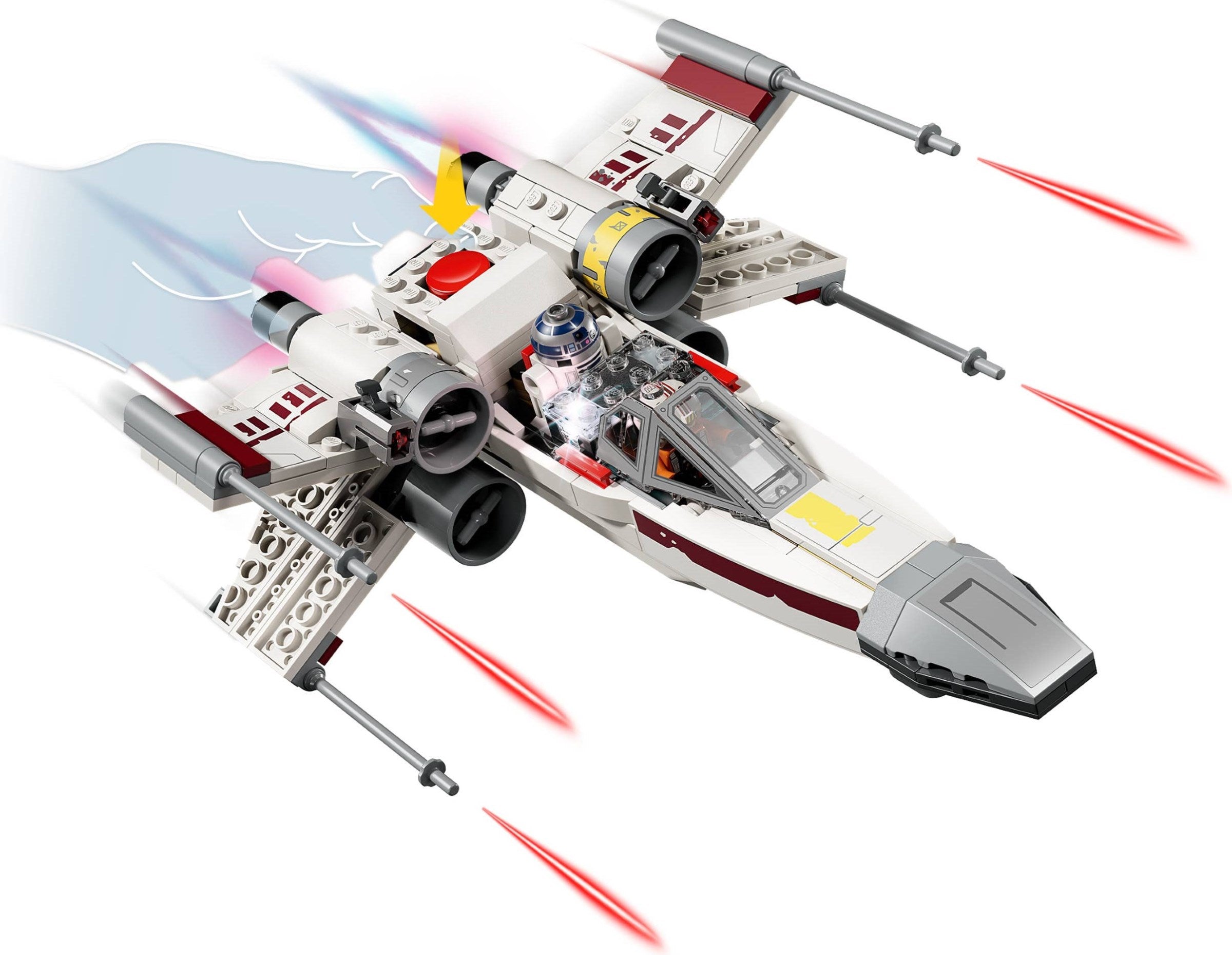 Luke's Red Five X-wing 75423 | Star Wars | LEGO (image 19)