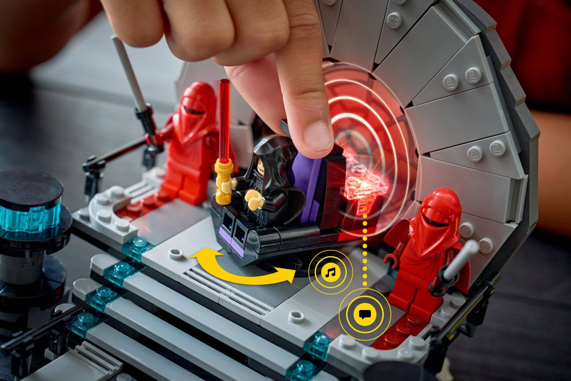 Throne Room Duel & A-wing 75427 | Star Wars | LEGO (image 6)