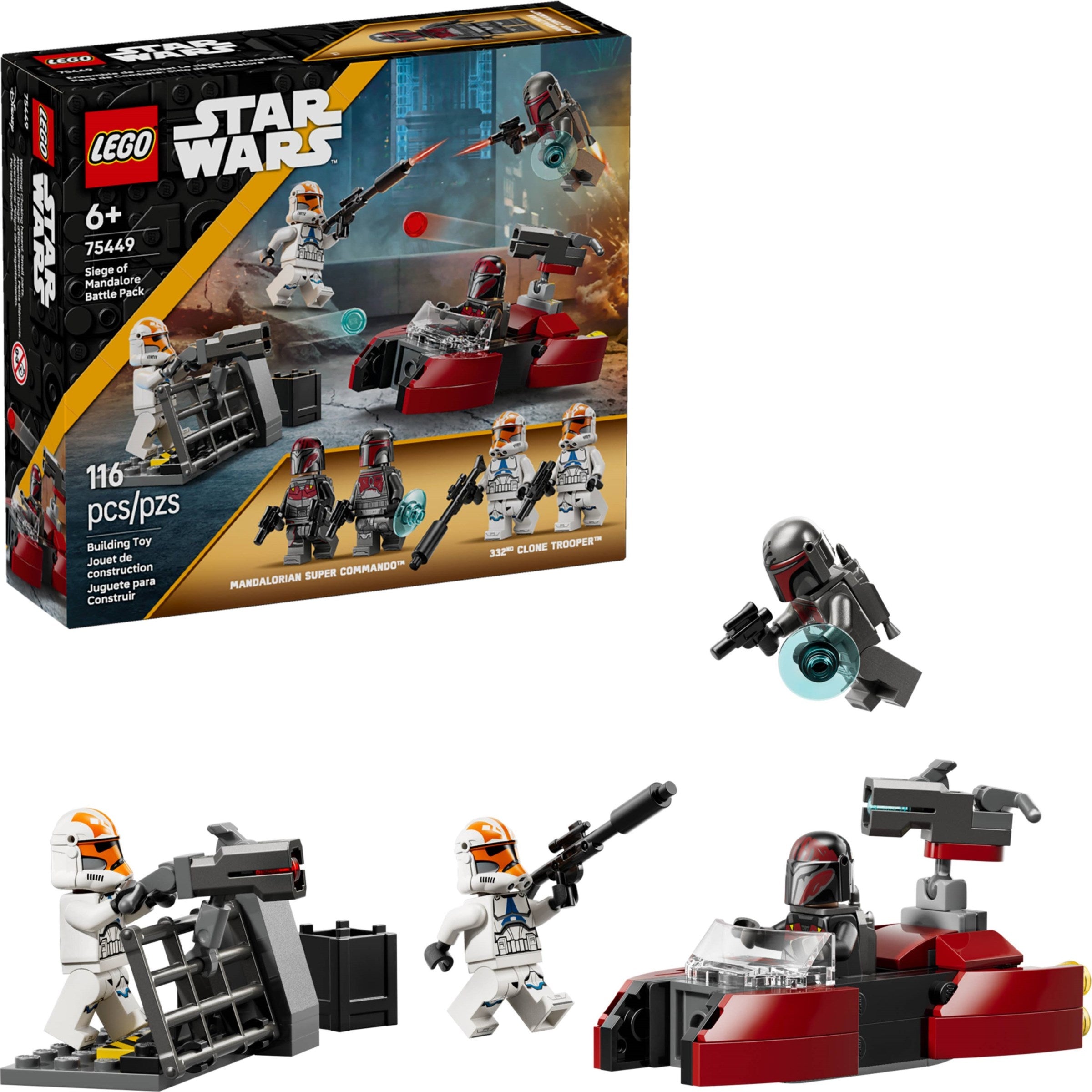 Siege of Mandalore Battle Pack 75449 | Star Wars | LEGO – image 3
