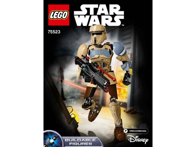 Scarif Stormtrooper Buildable Figure 75523 | Star Wars | LEGO