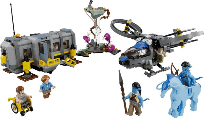 Floating Mountains: Site 26 & RDA Samson 75573 | Avatar | LEGO