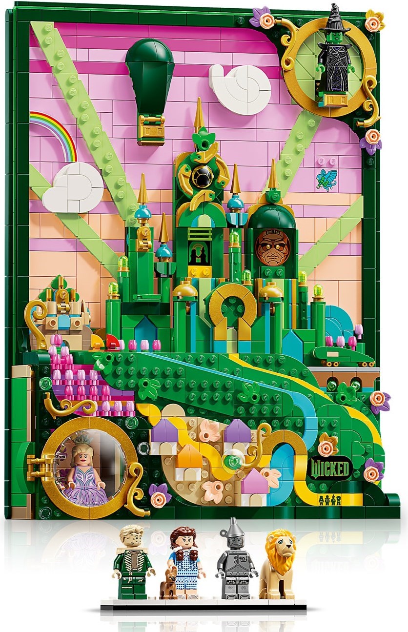 Emerald City Wall Art 75685 | Wicked | LEGO – image 10