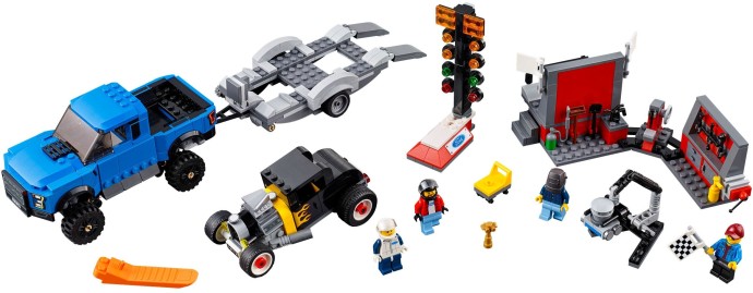 Ford F-150 Raptor & Ford Model A Hot Rod 75875 | Speed Champions | LEGO