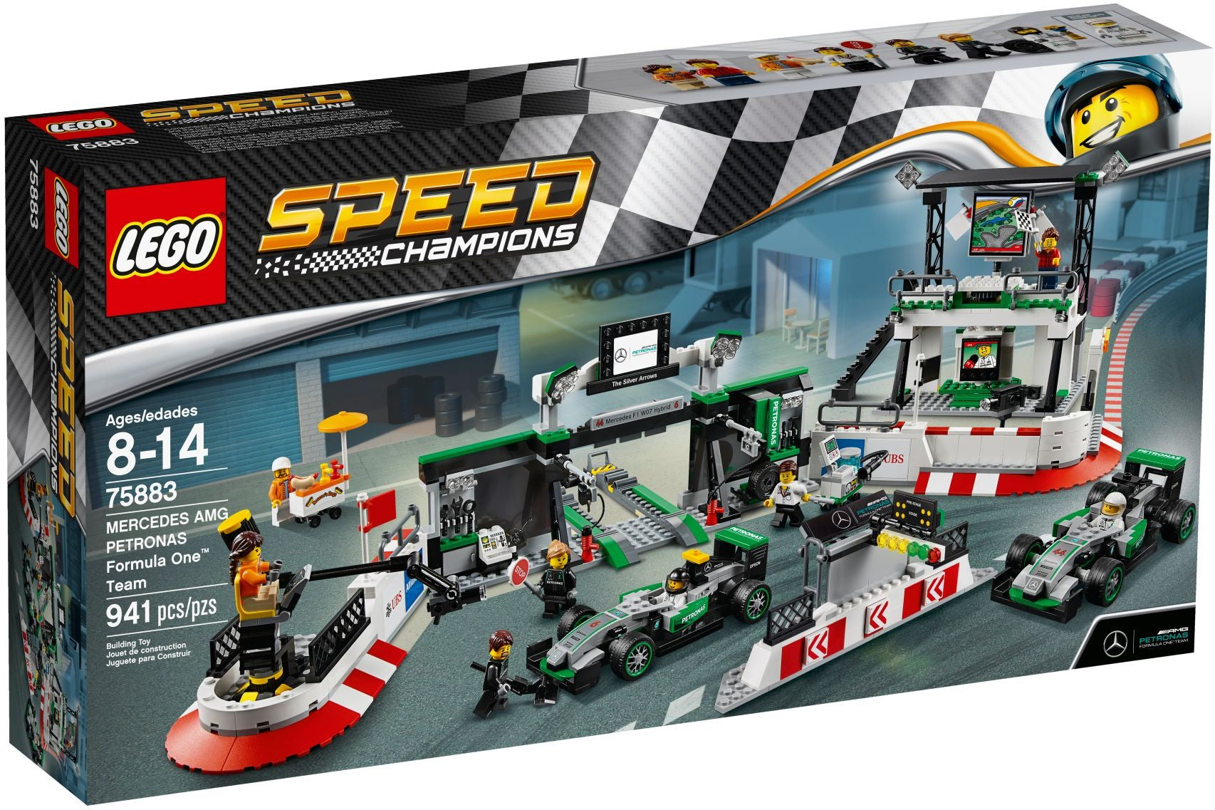 Mercedes AMG Petronas Formula One Team 75883 | Speed Champions | LEGO – image 2