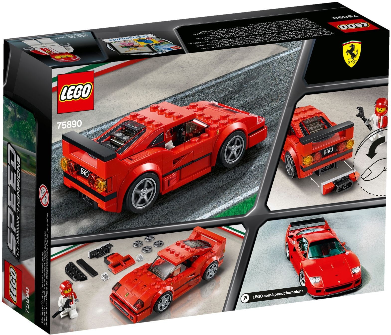 Ferrari F40 Competizione 75890 | Speed Champions | LEGO – image 7