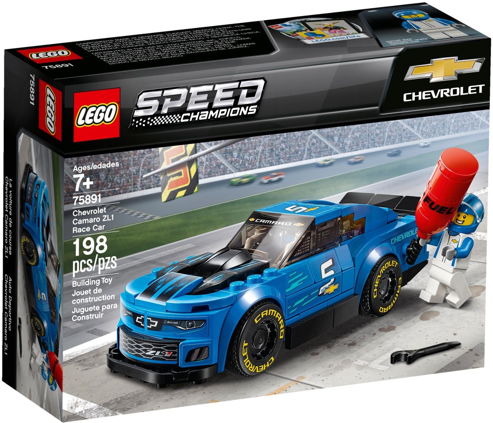 Chevrolet Camaro ZL1 Race Car 75891 | Speed Champions | LEGO – image 2