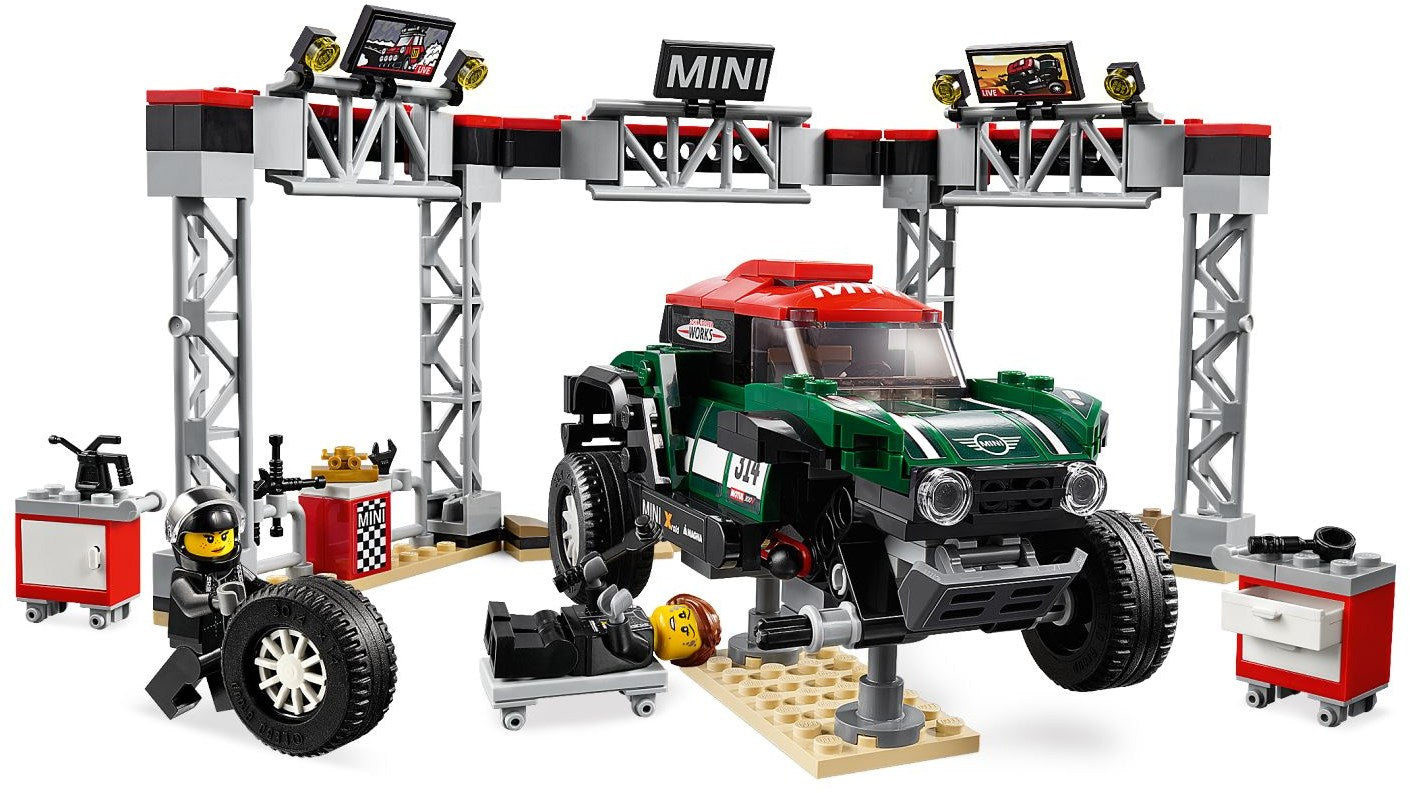1967 Mini Cooper S Rally and 2018 MINI John Cooper Works Buggy 75894 | Speed Champions | LEGO – image 4