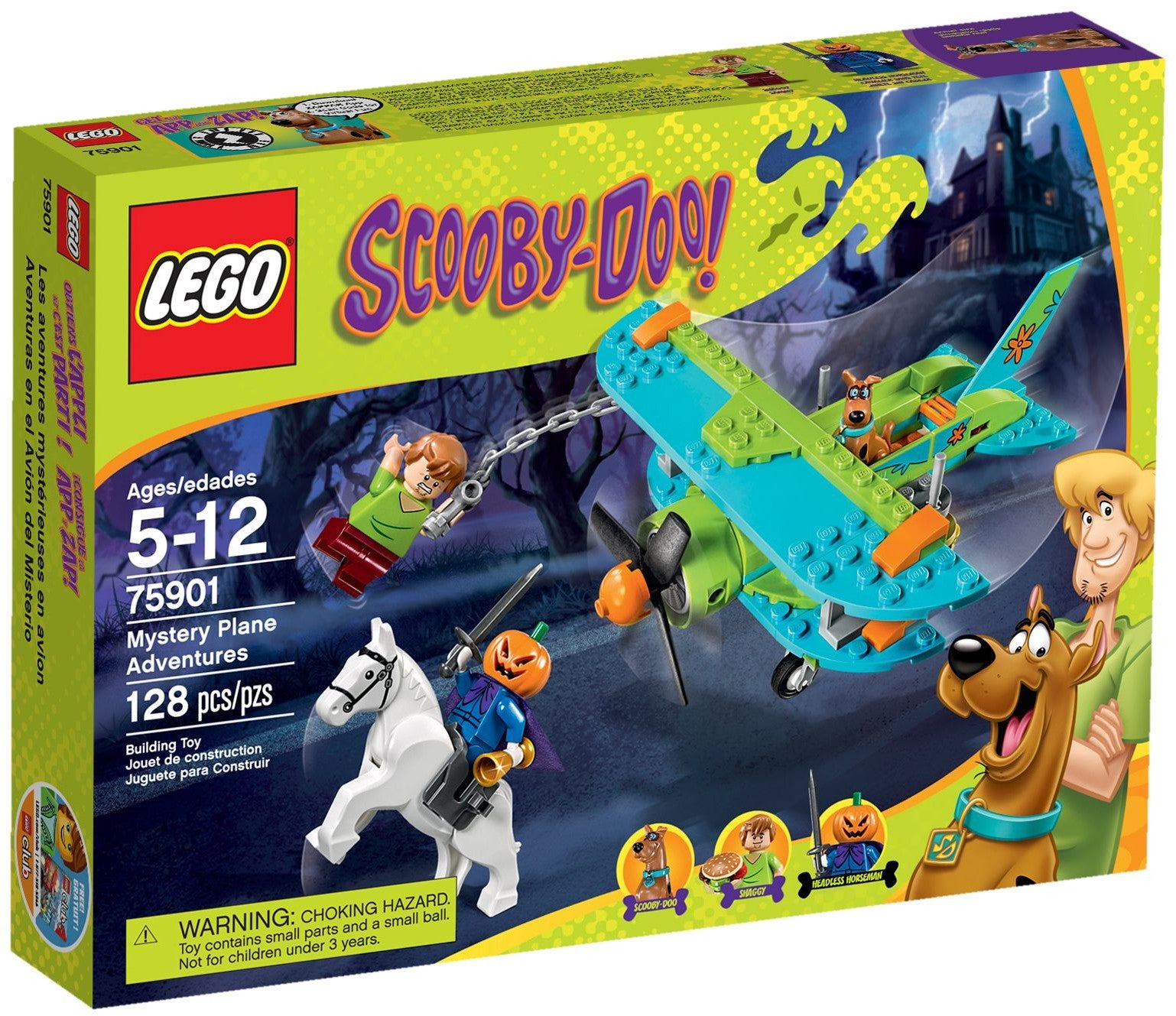 Scooby Doo!-Mystery Plane Adventures 75901 | Licensed | LEGO