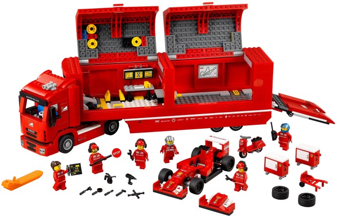 F14 T & Scuderia Ferrari Truck 75913 | Speed Champions | LEGO