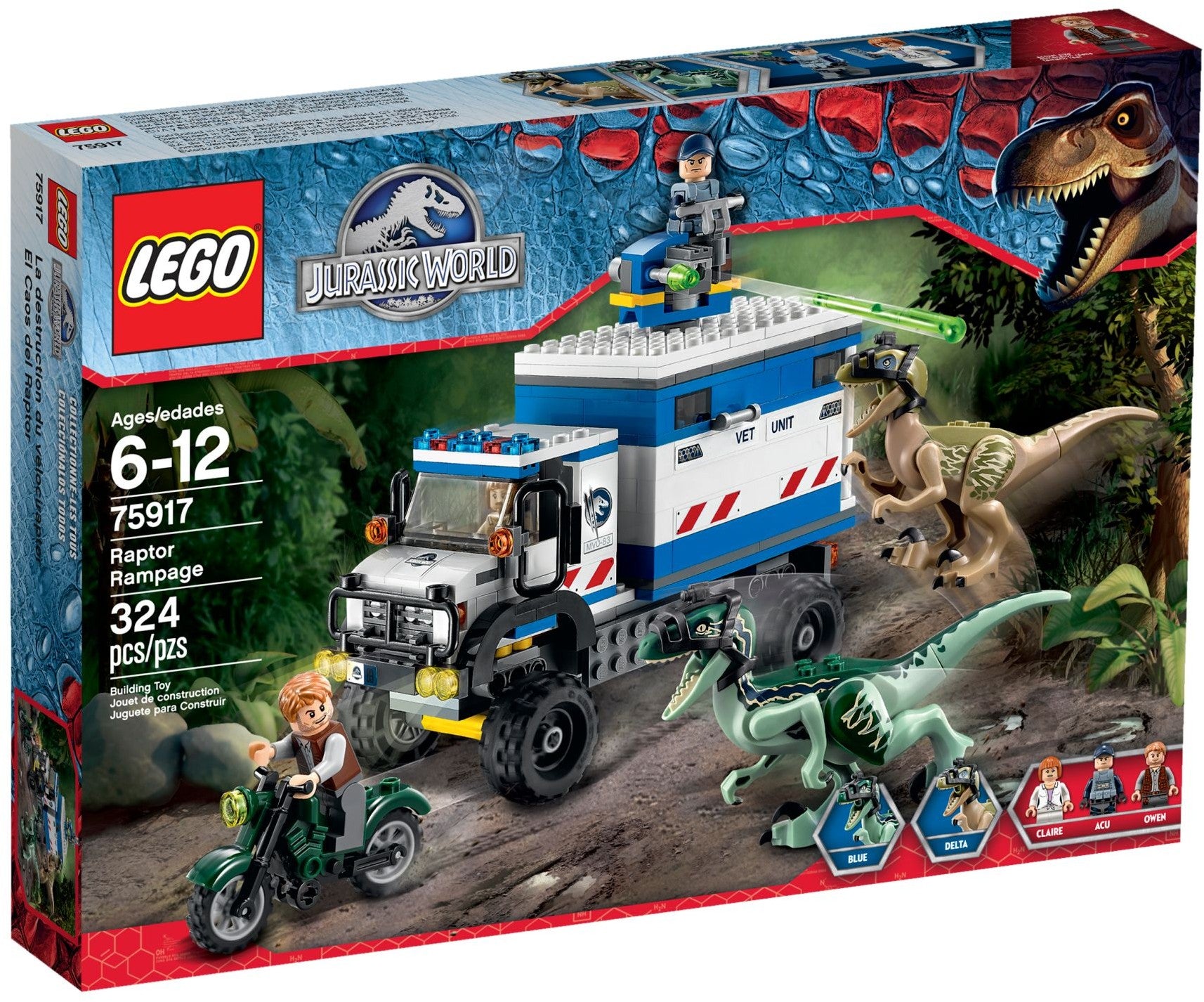 Raptor Rampage 75917 | Jurassic World | LEGO – image 2