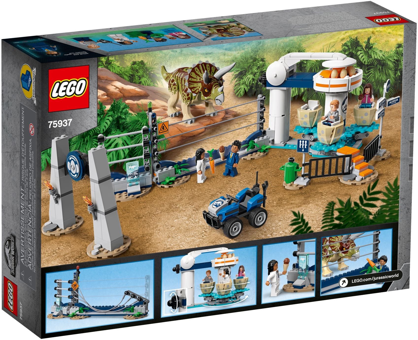 Triceratops Rampage 75937 | Jurassic World | LEGO – image 5