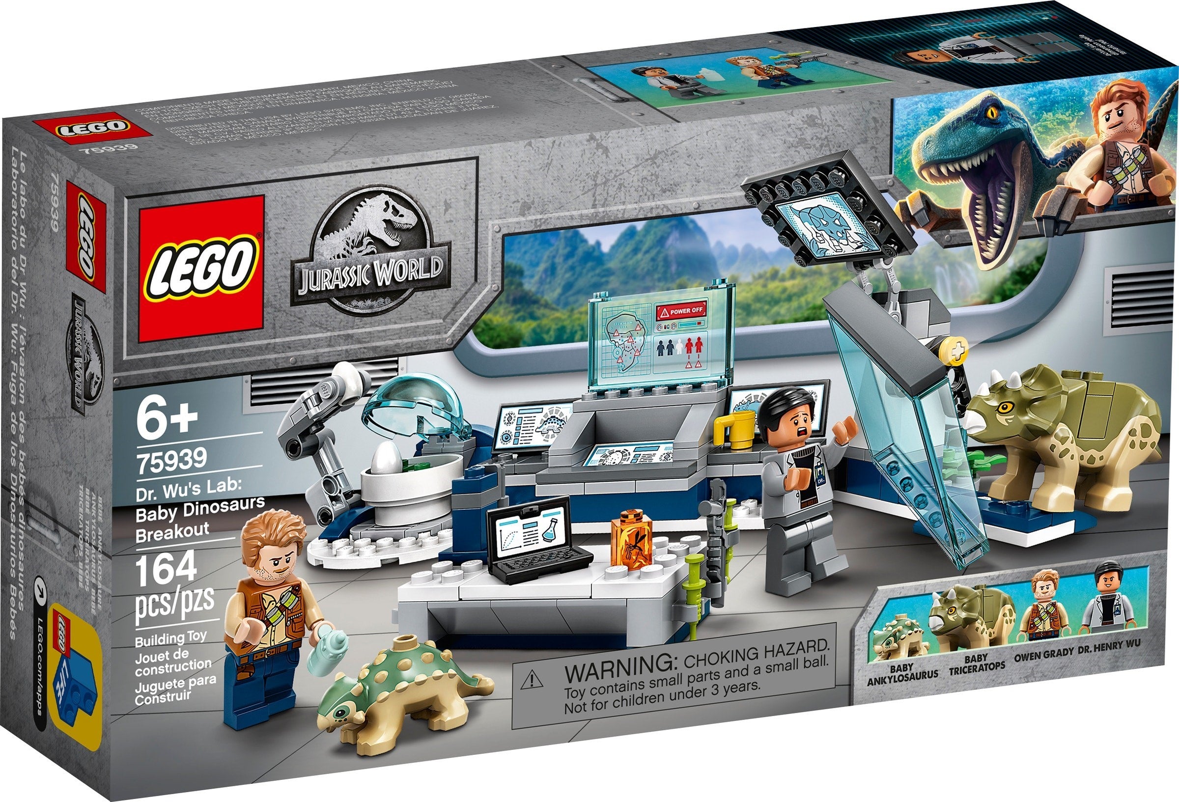 Dr. Wu's Lab: Baby Dinosaurs Breakout 75939 | Jurassic World | LEGO – image 2