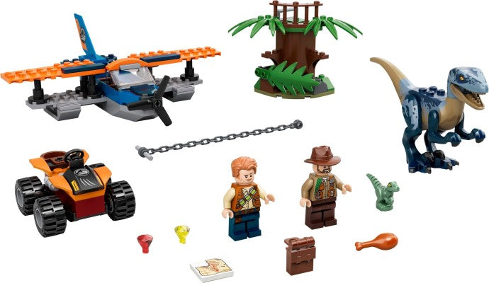 Velociraptor: Biplane Rescue Mission 75942 | Jurassic World | LEGO