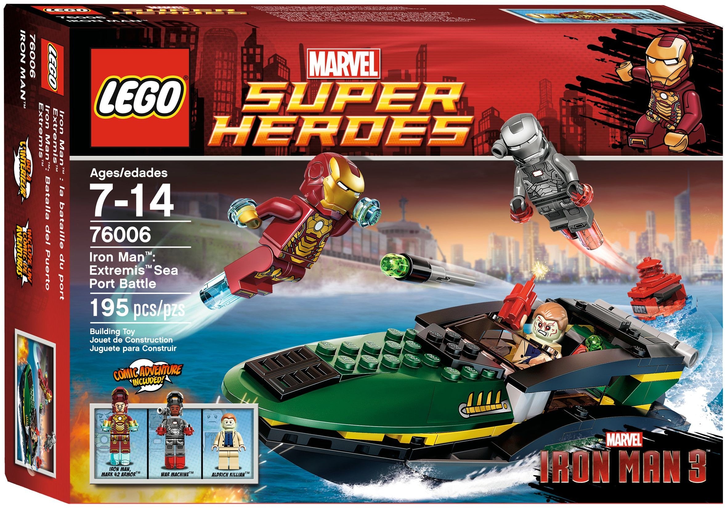 Iron Man: Extremis Sea Port Battle 76006 | Marvel Super Heroes | LEGO – image 2