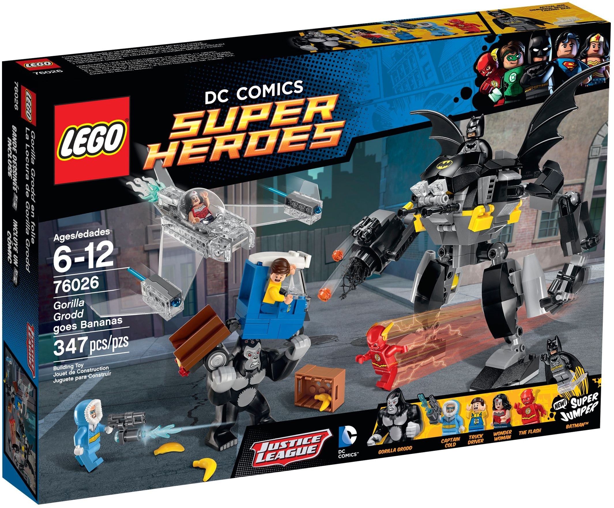 Gorilla Grodd goes Bananas 76026 | Marvel Super Heroes | LEGO