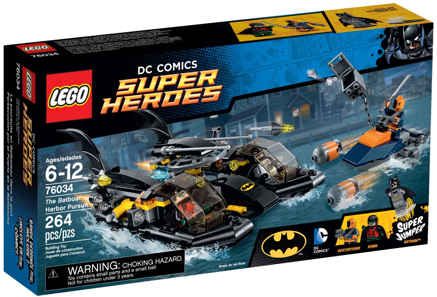 Batboat Harbour Pursuit 76034 | DC Comics Super Heroes | LEGO – image 2