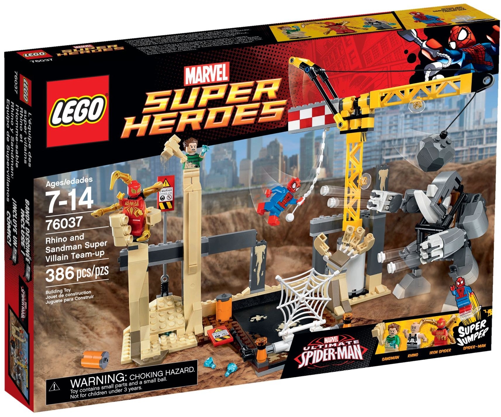Rhino and Sandman Super Villain Team-up 76037 | Marvel Super Heroes | LEGO – image 2