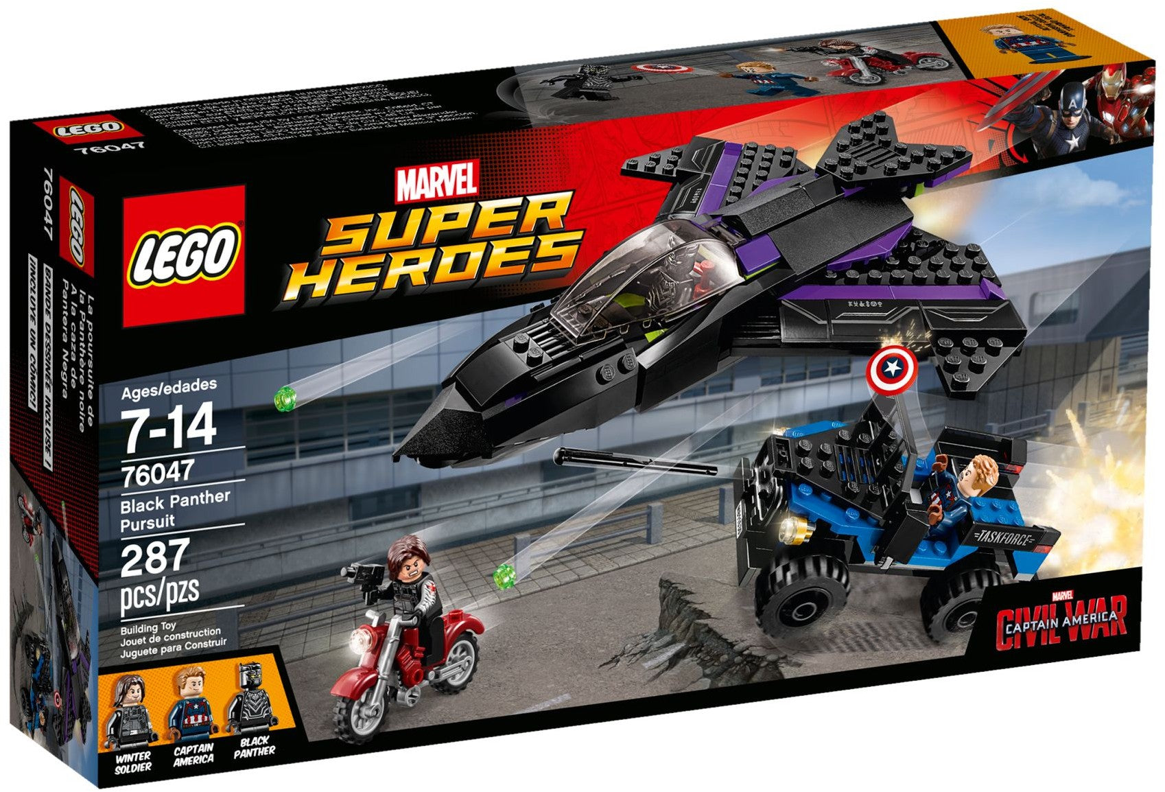Black Panther Pursuit 76047 | Marvel Super Heroes | LEGO – image 2
