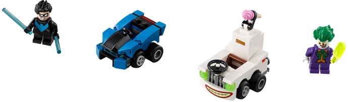 Mighty Micros: Nightwing vs. The Joker 76093 | DC Comics Super Heroes | LEGO