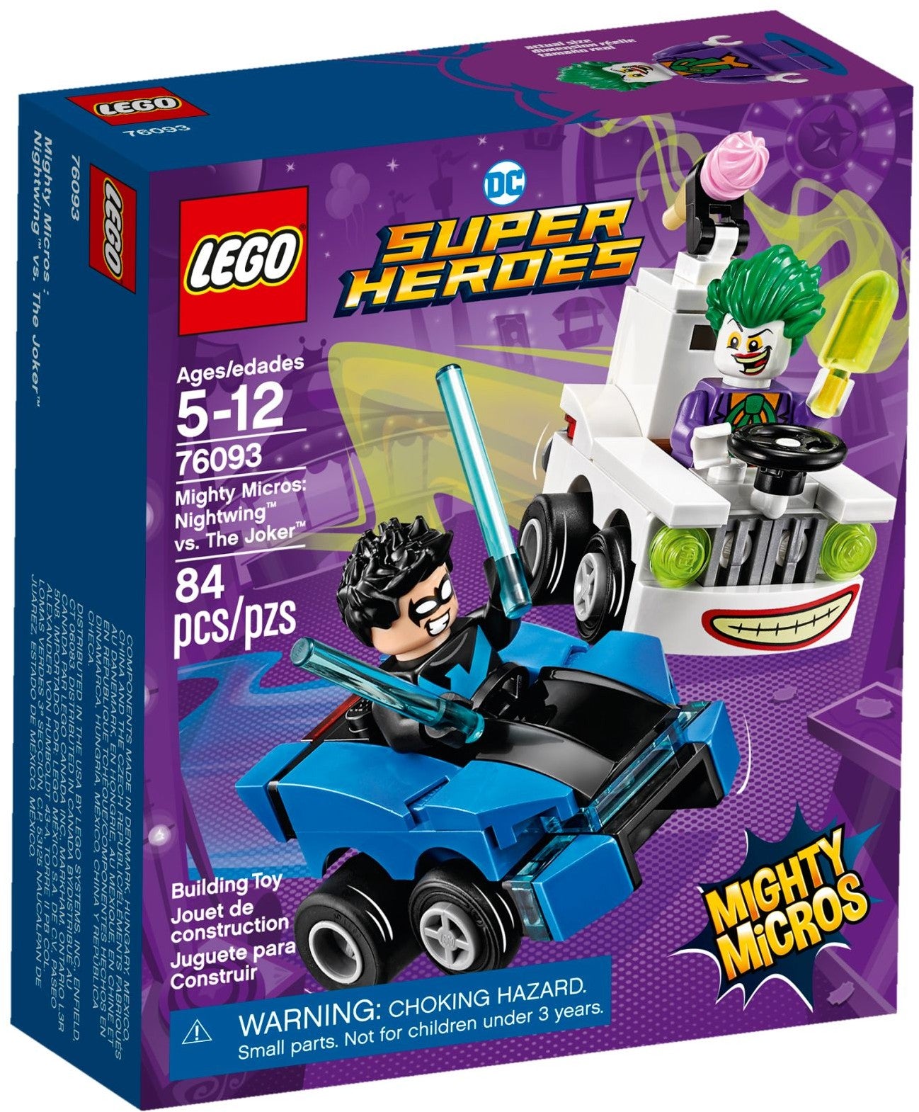 Mighty Micros: Nightwing vs. The Joker 76093 | DC Comics Super Heroes | LEGO – image 2