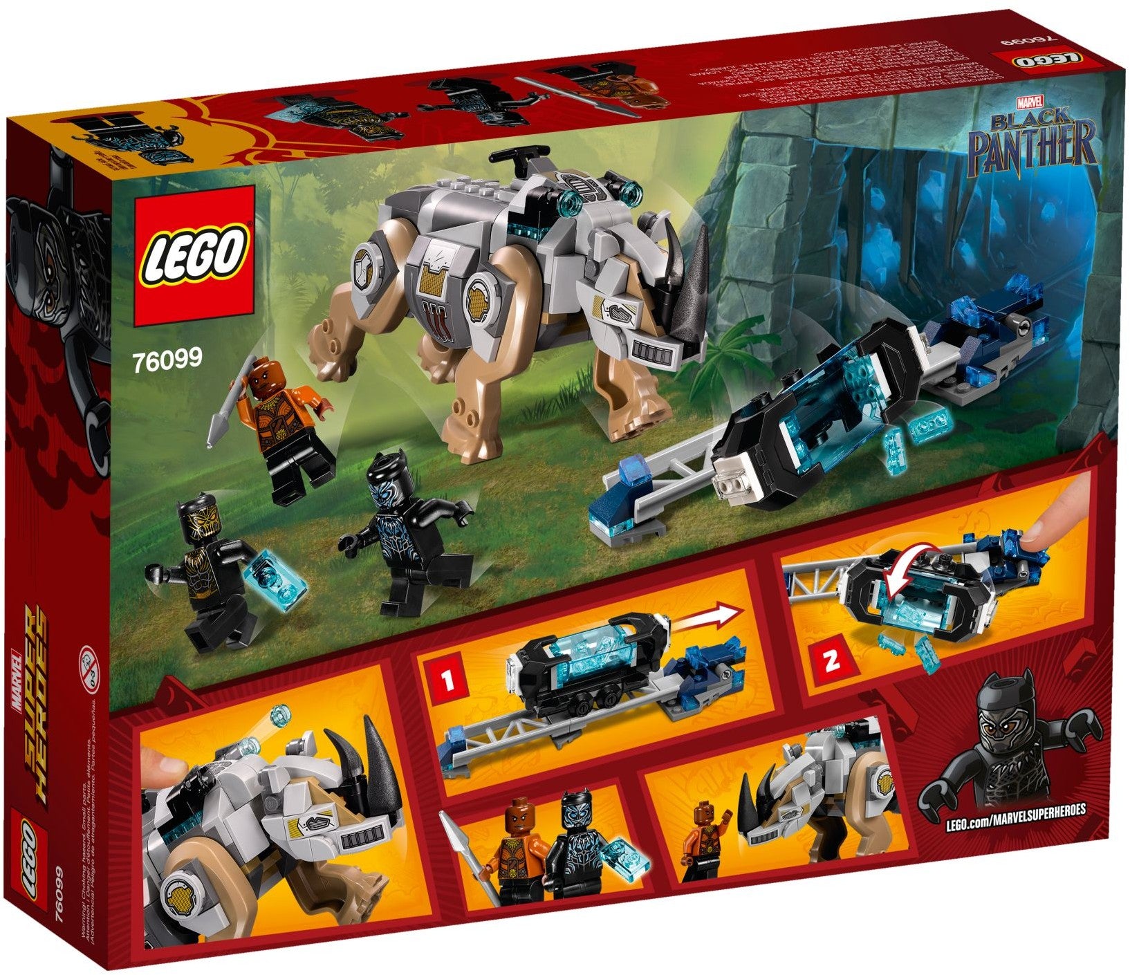 Rhino Face-Off by the Mine 76099 | Marvel Super Heroes | LEGO – image 3