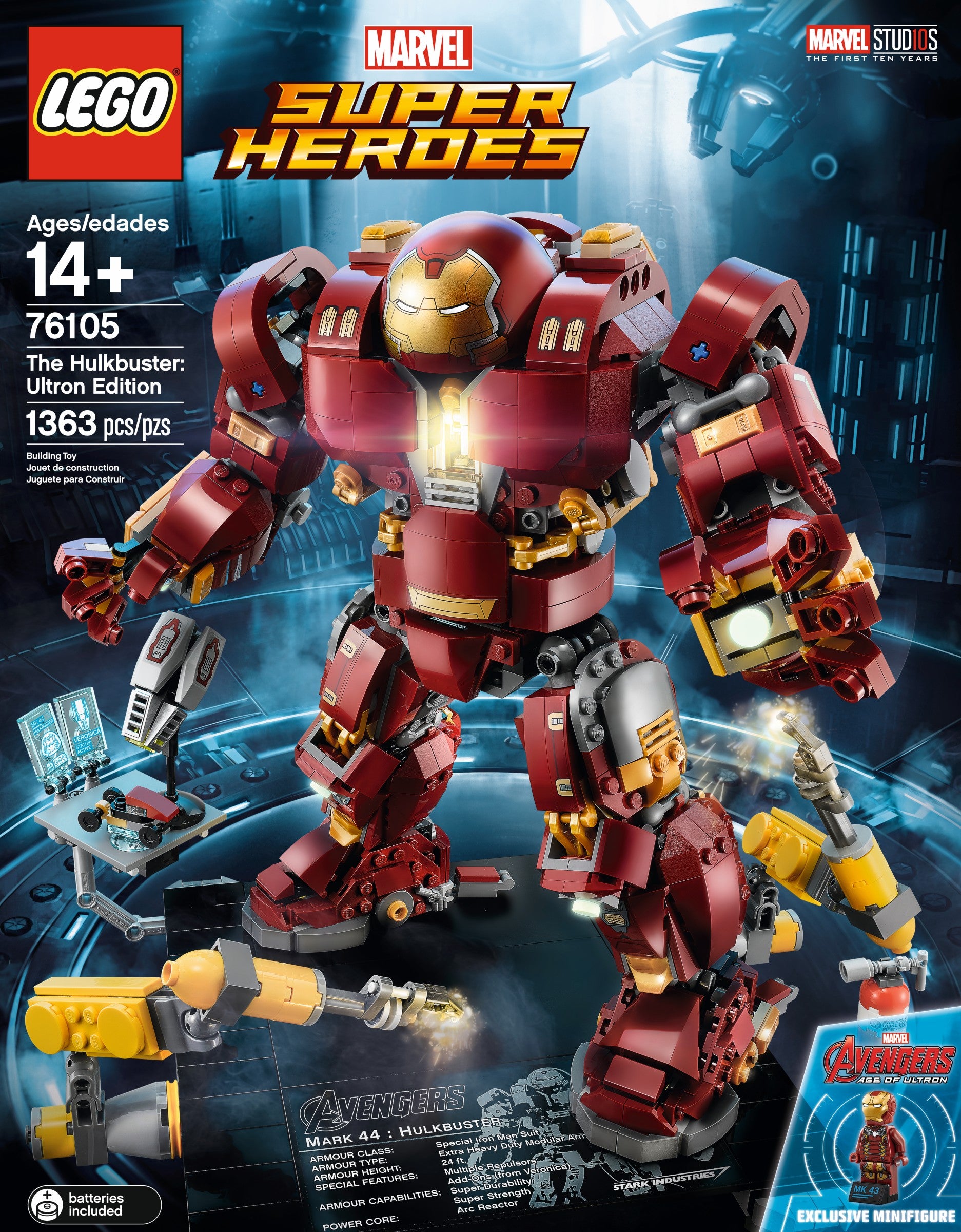 The Hulkbuster: Ultron Edition 76105 | Marvel Super Heroes | LEGO (image 7)