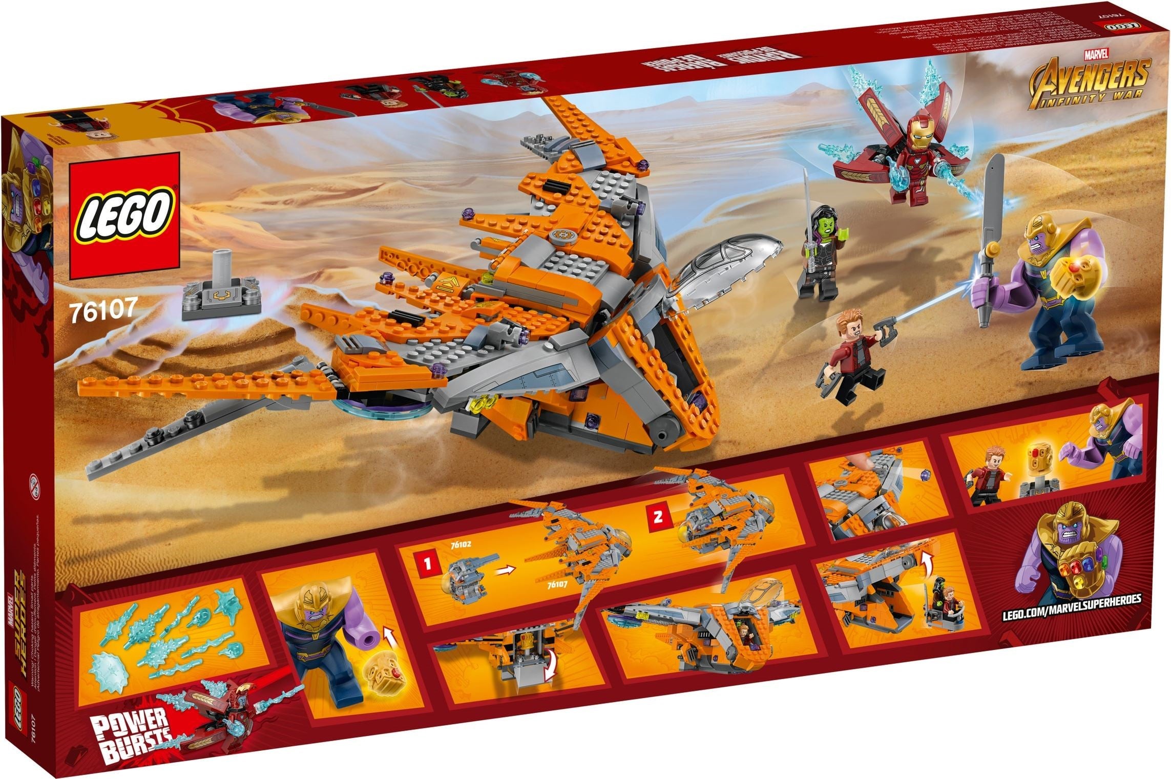 Thanos: Ultimate Battle 76107 | Marvel Super Heroes | LEGO – image 6