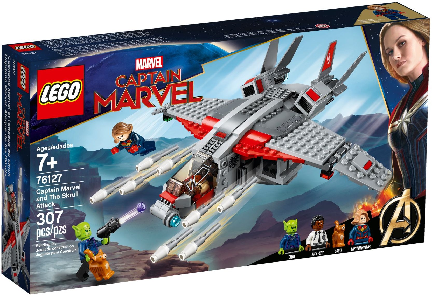 Captain Marvel and The Skrull Attack 76127 | Marvel Super Heroes | LEGO – image 2
