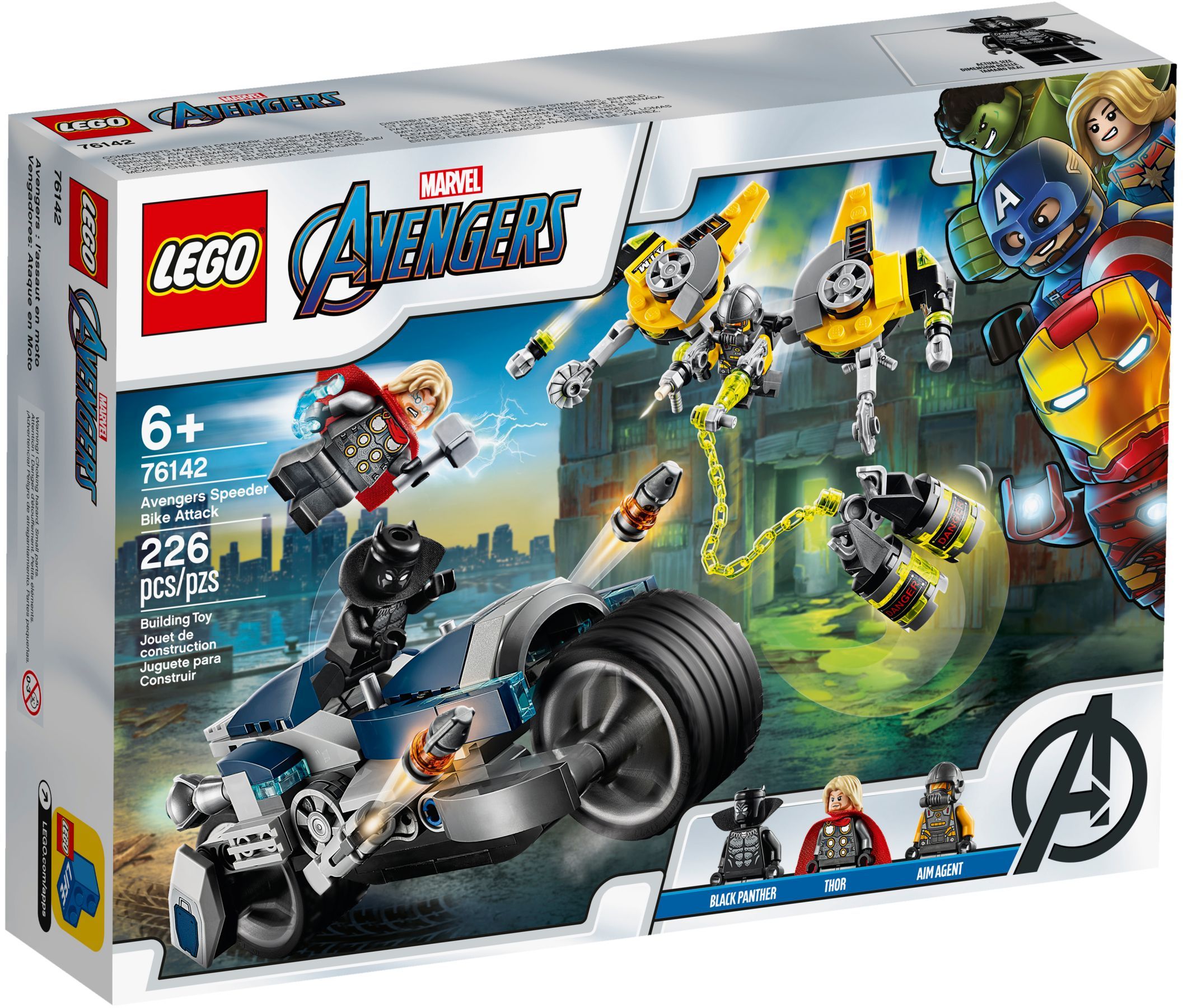 Avengers Speeder Bike Attack 76142 | Marvel Super Heroes | LEGO