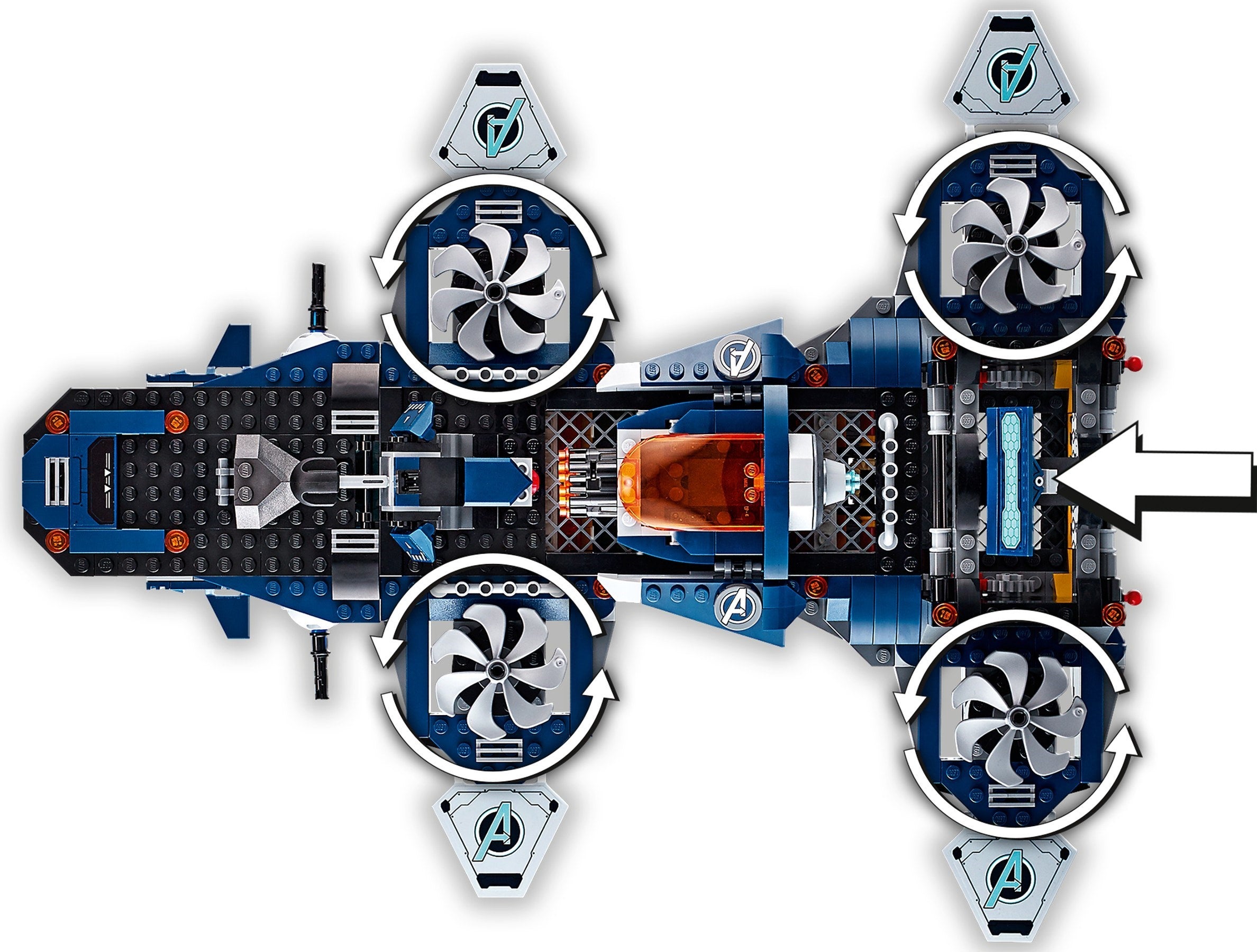 Avengers Helicarrier 76153 | Marvel Super Heroes | LEGO – image 8