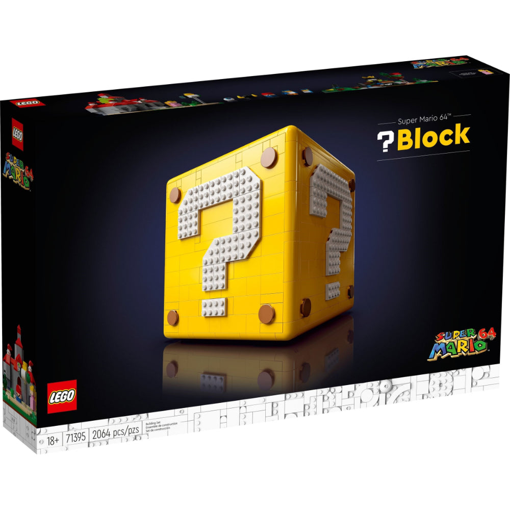 Super Mario 64 Question Mark Block 71395 | Licenced | LEGO