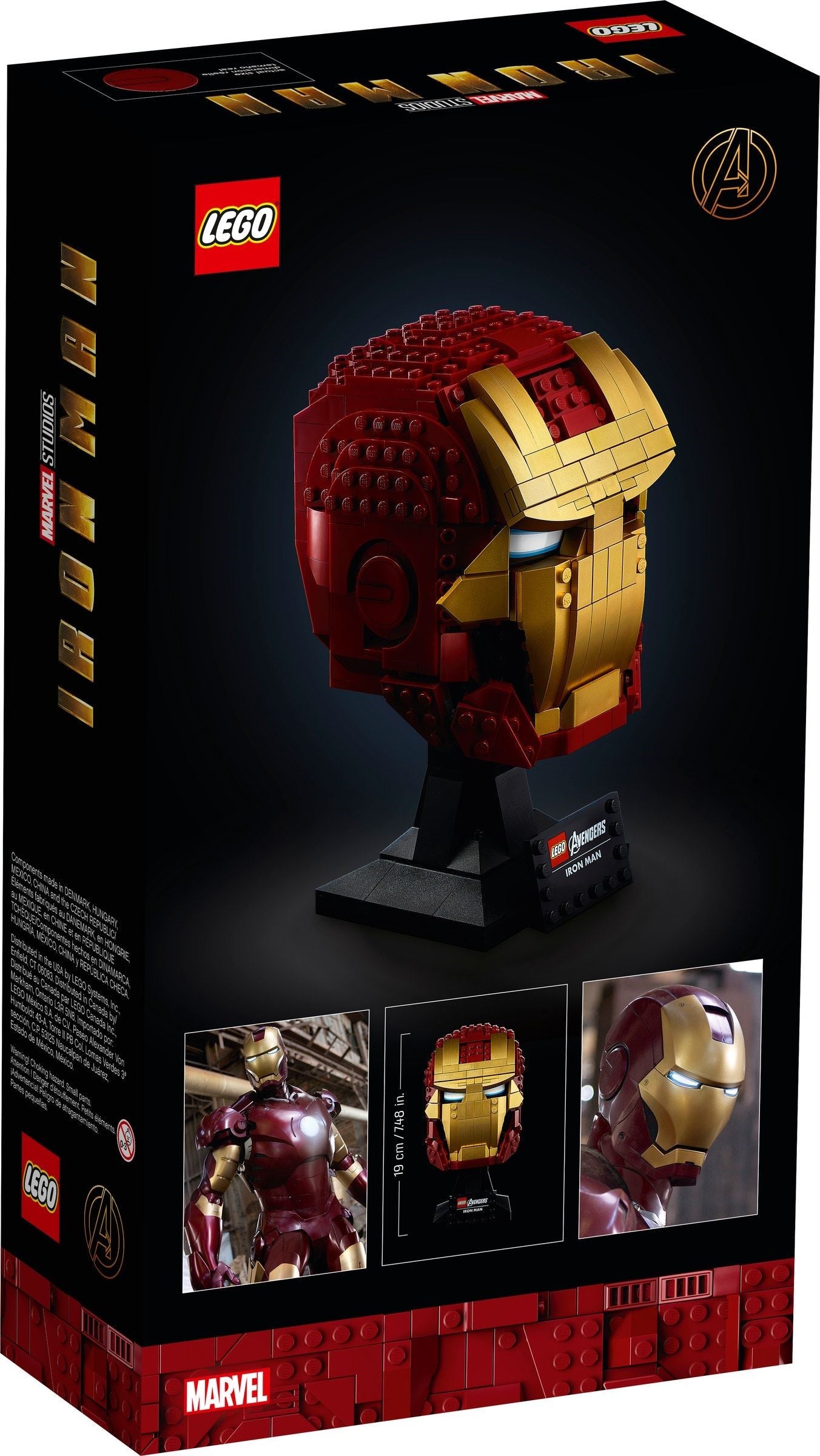 Iron Man Helmet 76165 | Marvel Super Heroes | LEGO – image 6