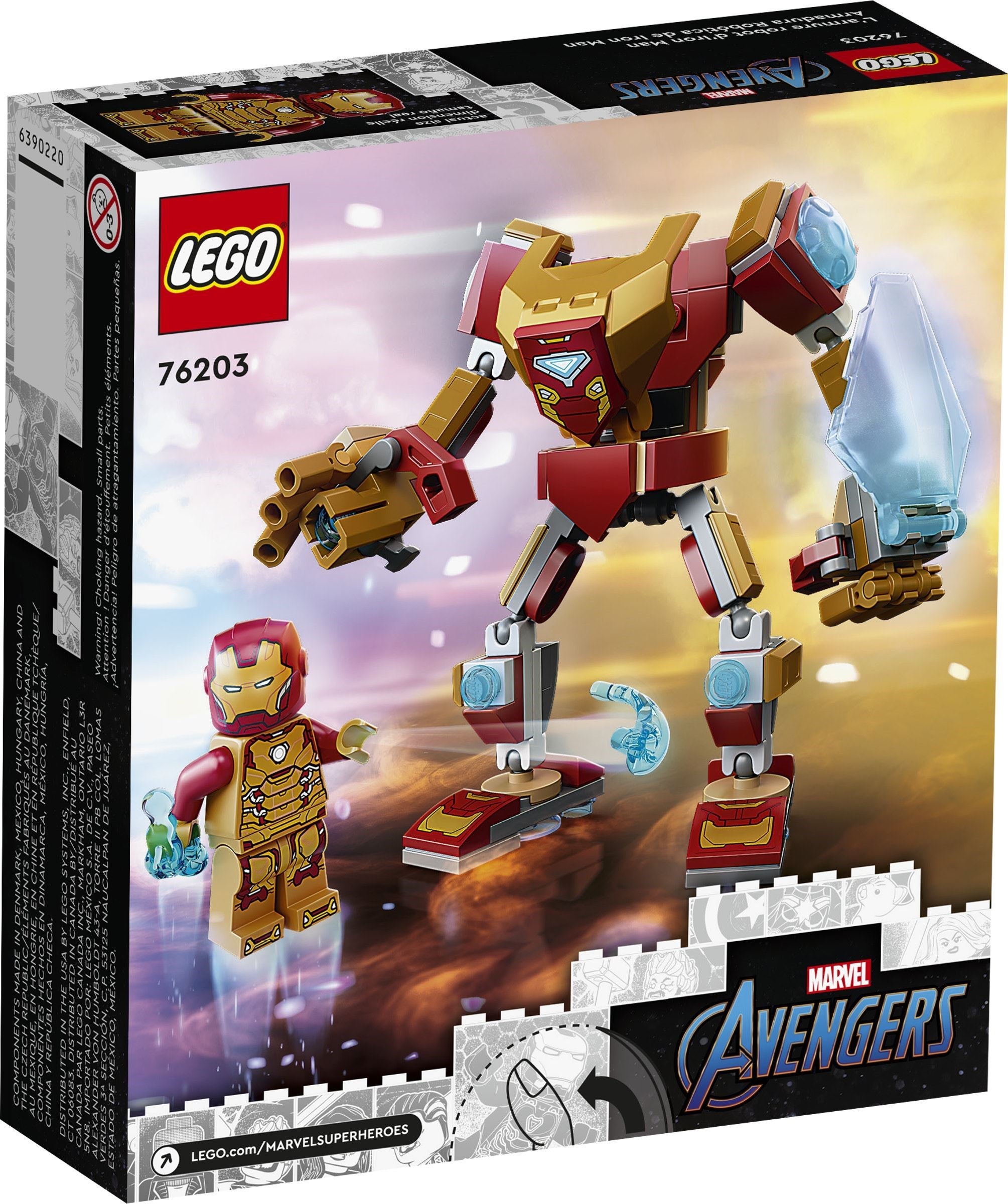 Iron Man Mech Armor 76203 | Marvel Super Heroes | LEGO (image 7)