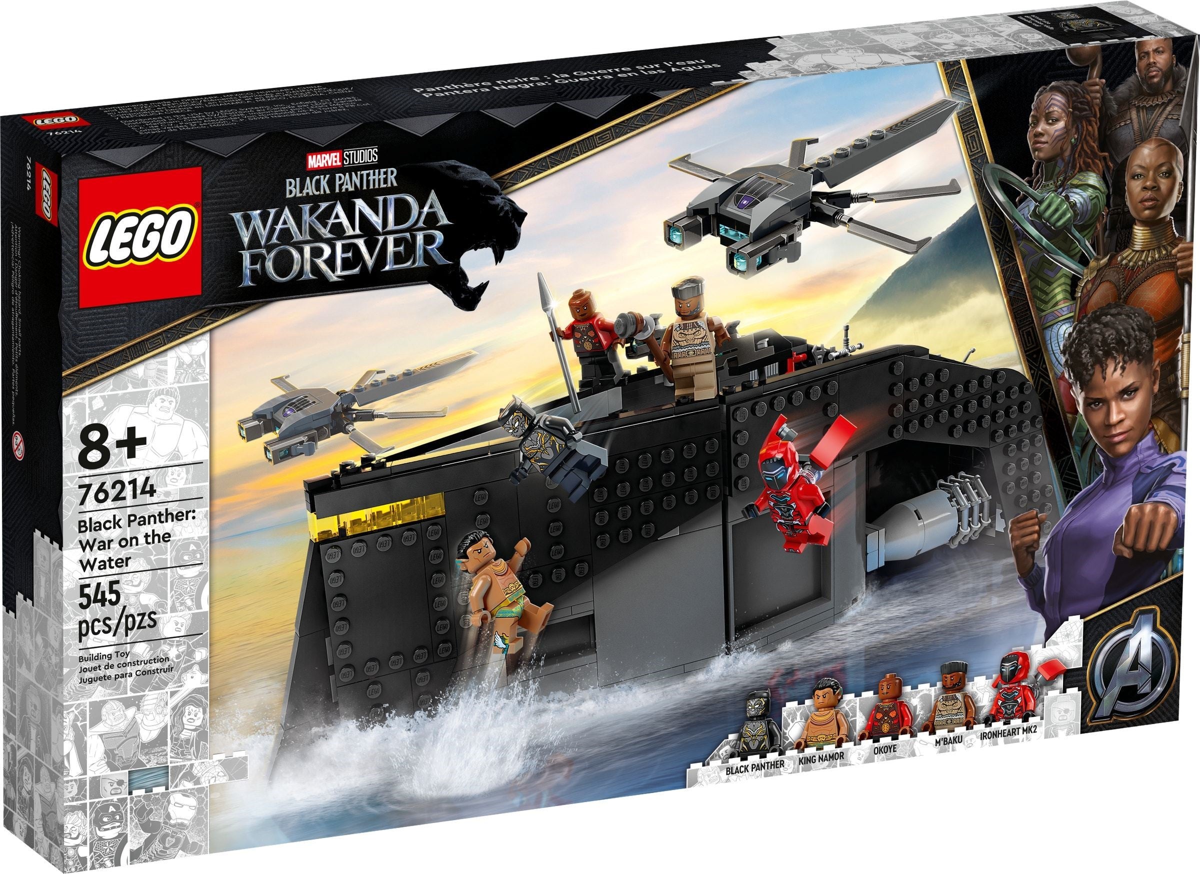 Black Panther: War on the Water 76214 | Marvel Super Heroes | LEGO