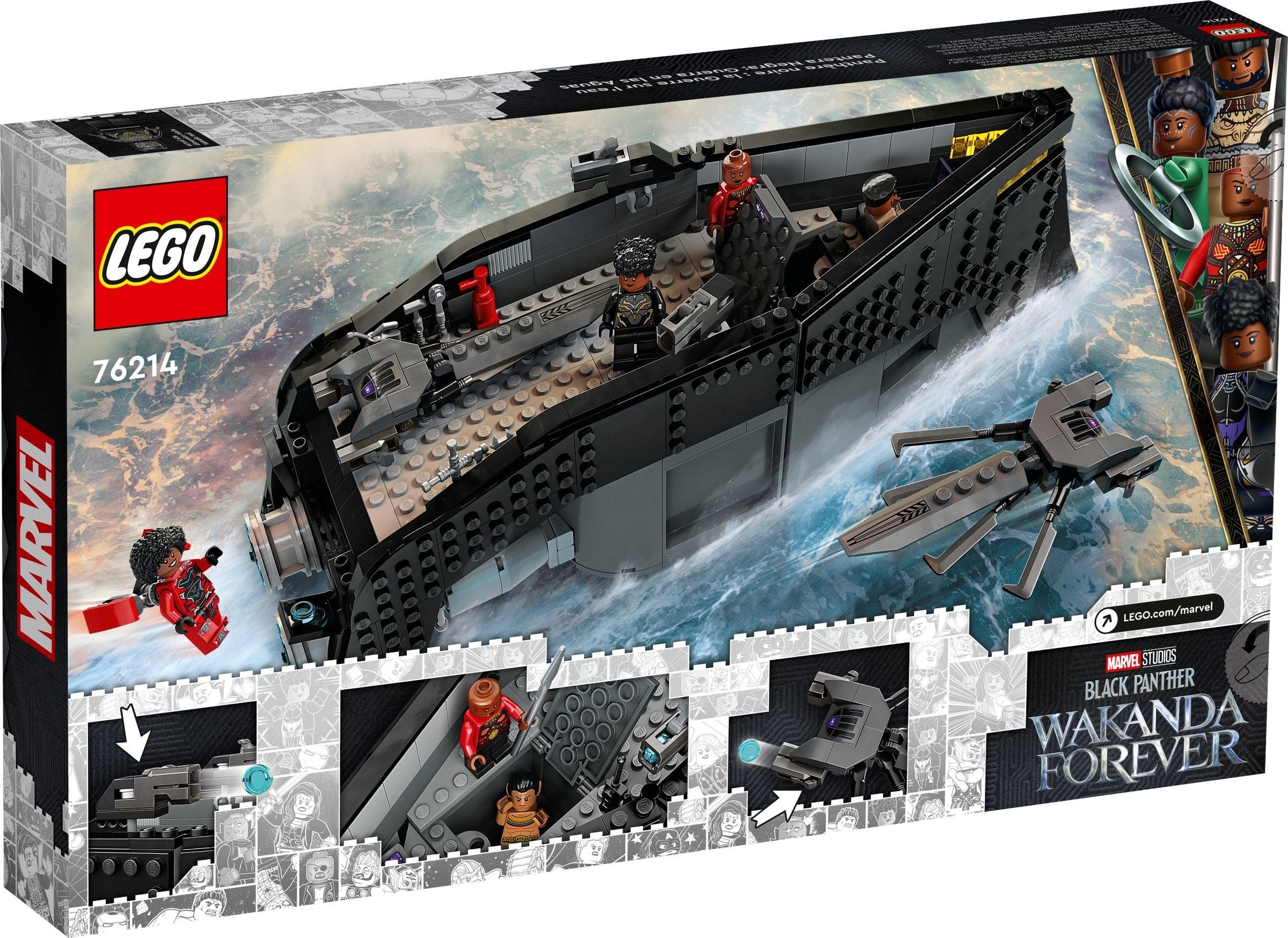 Black Panther: War on the Water 76214 | Marvel Super Heroes | LEGO