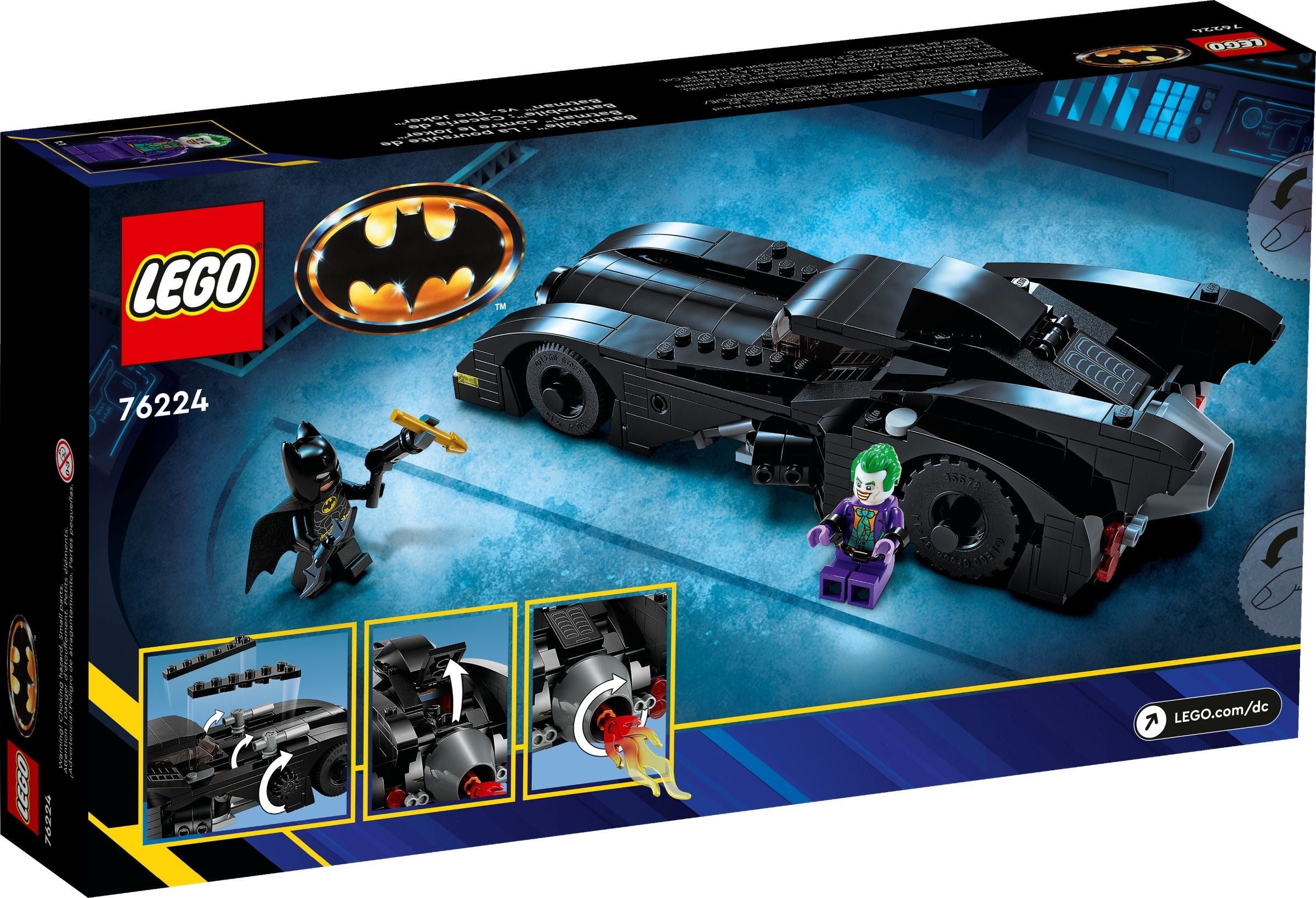 Batmobile: Batman vs The Joker Chase 76224 | Super Heroes | LEGO